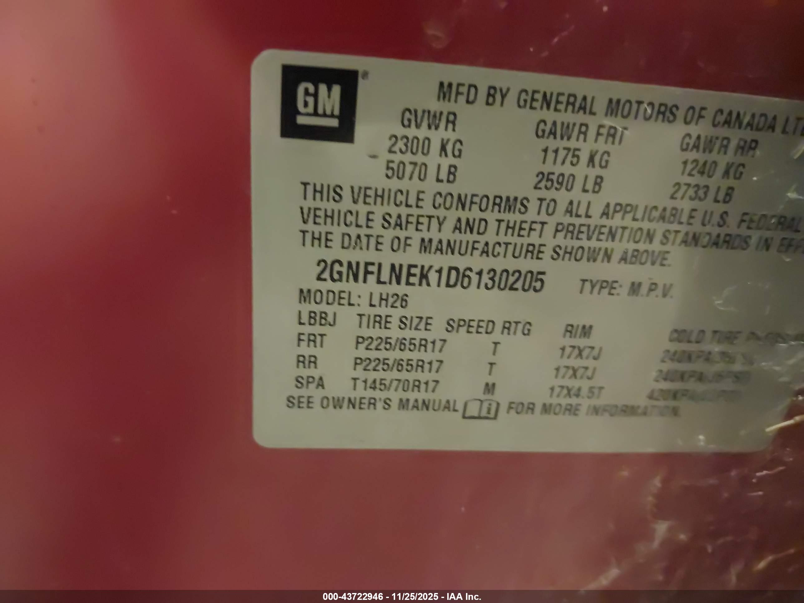 CHEVROLET EQUINOX image 9
