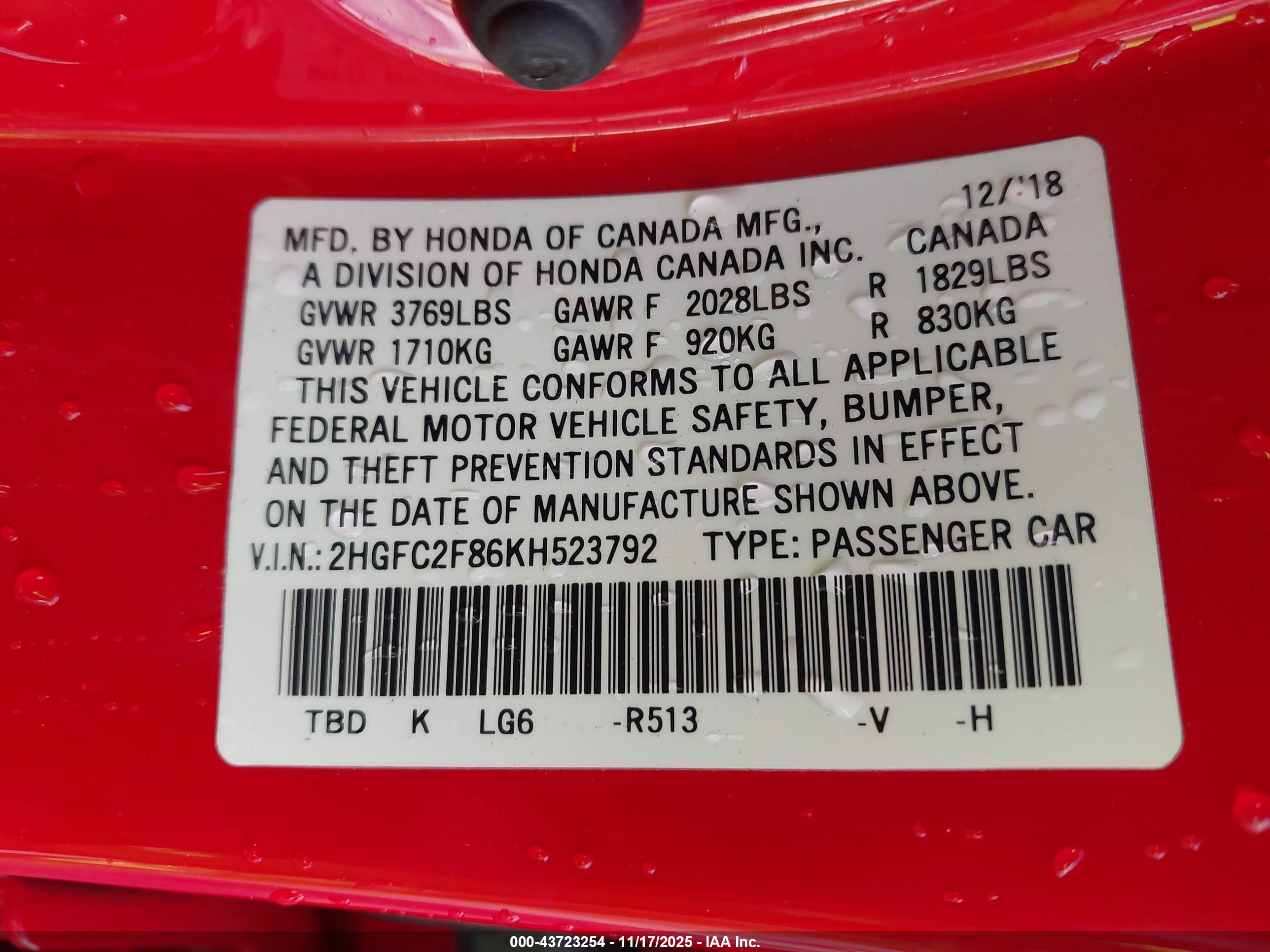 HONDA CIVIC image 9