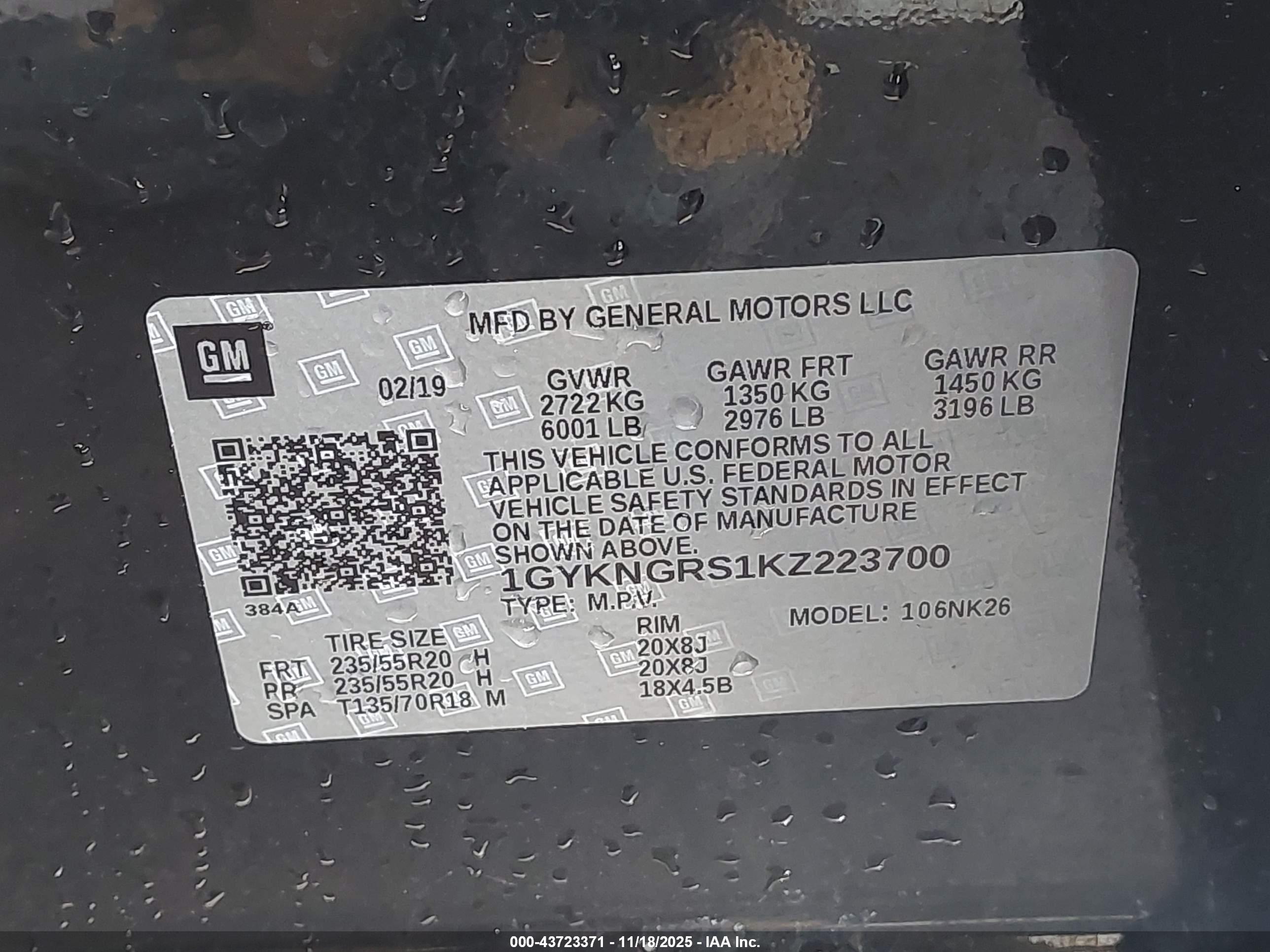 CADILLAC XT5 image 9
