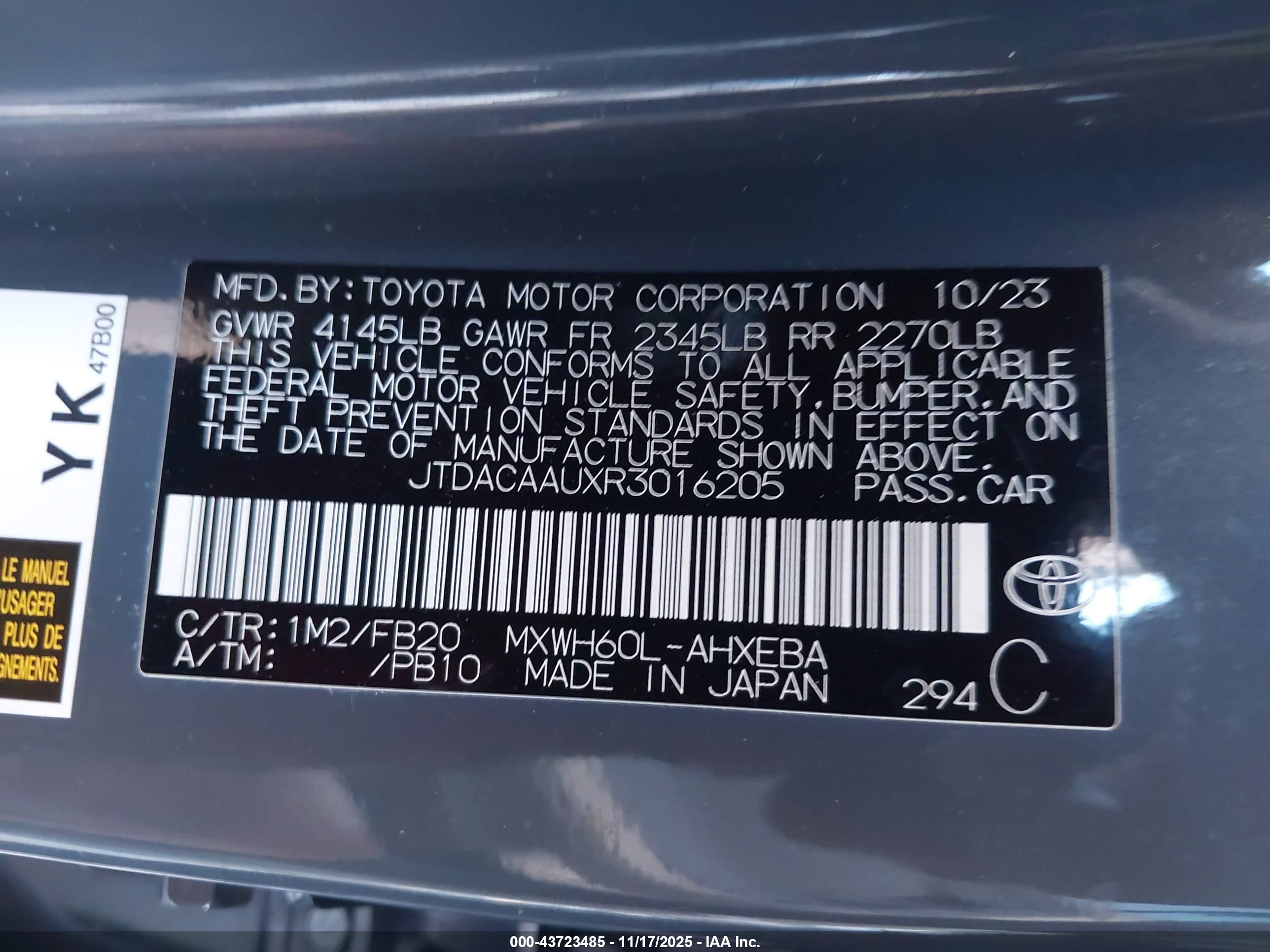 TOYOTA PRIUS image 9