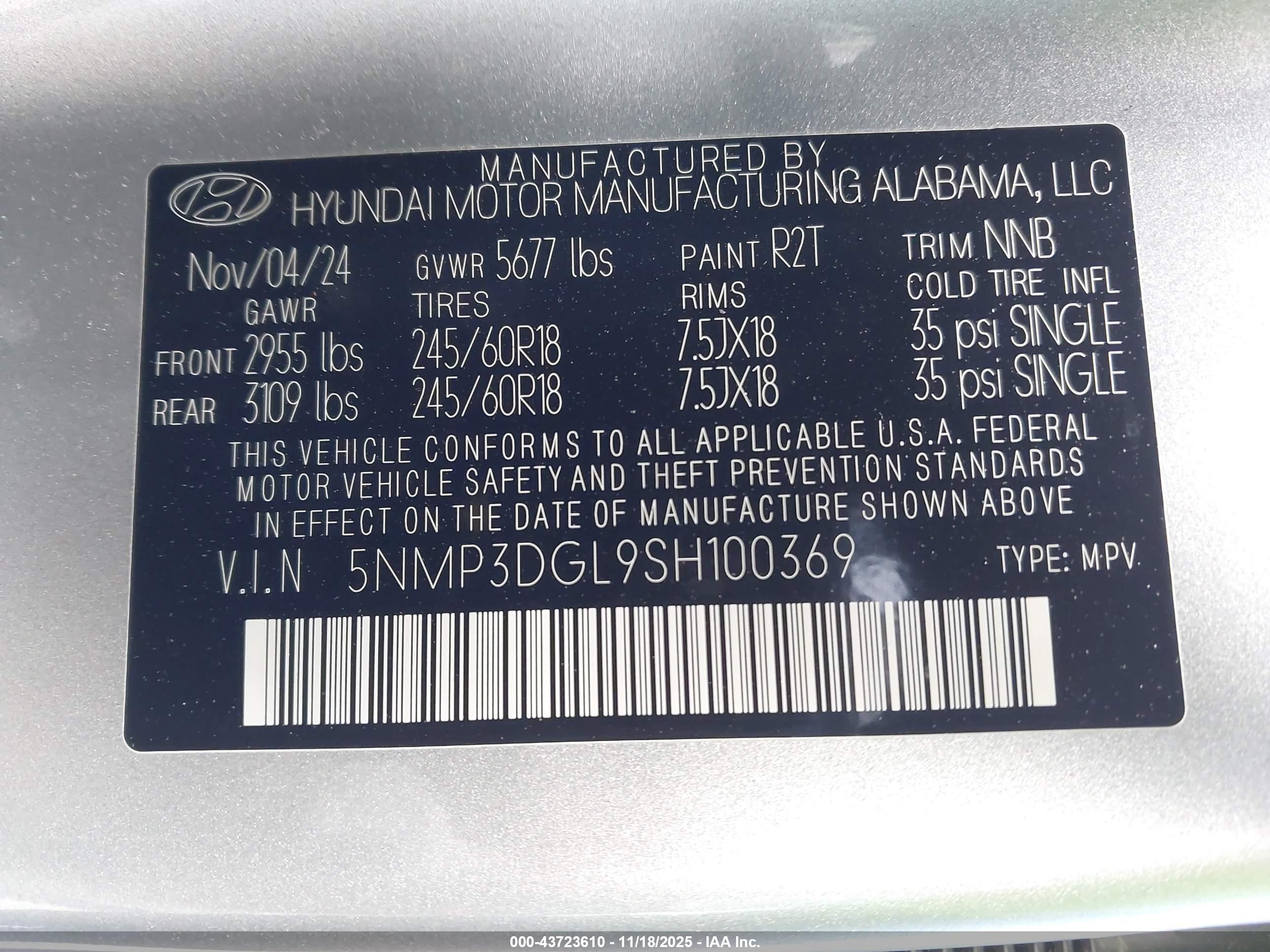 HYUNDAI SANTA image 9