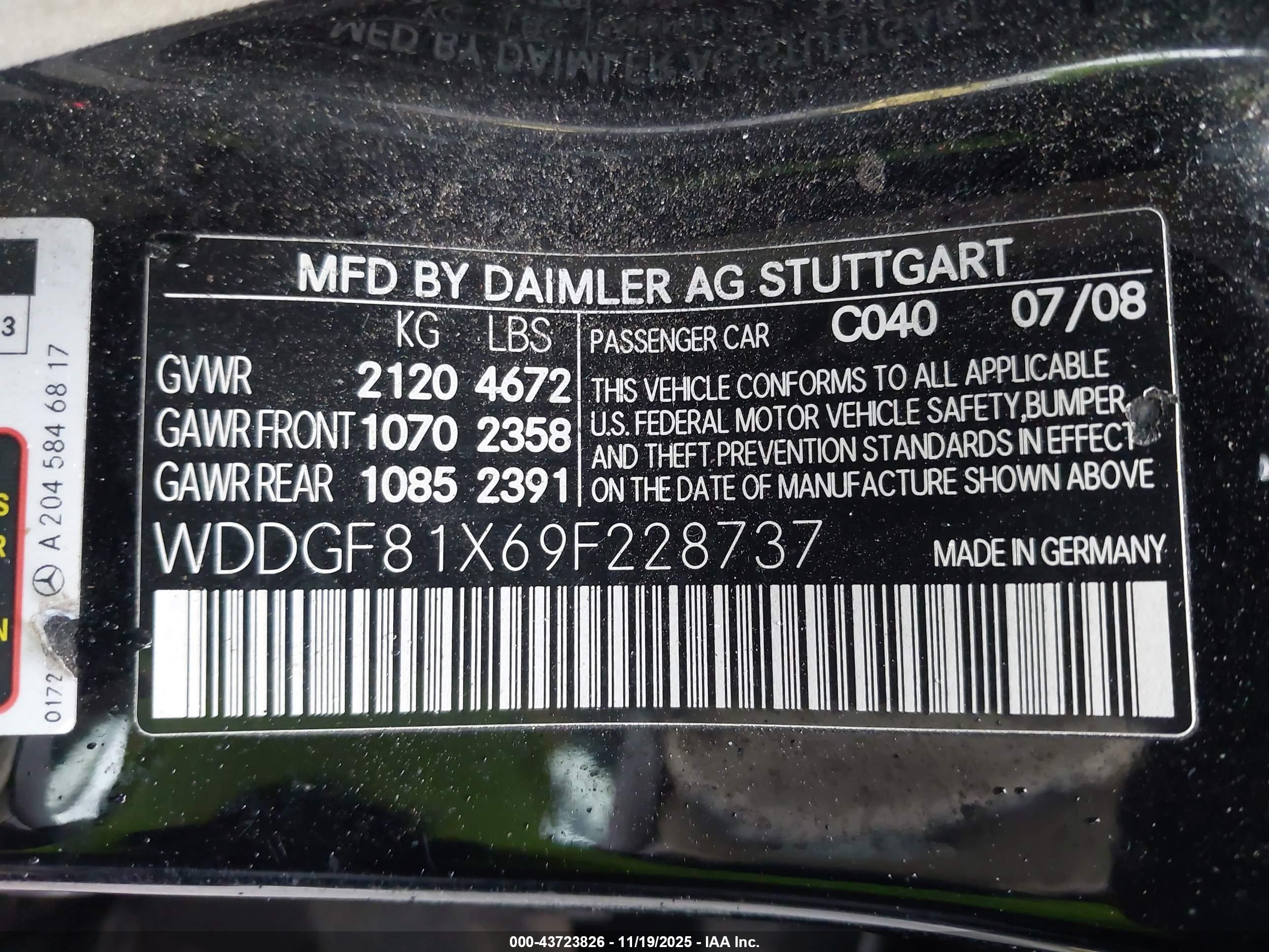 MERCEDES-BENZ C image 9