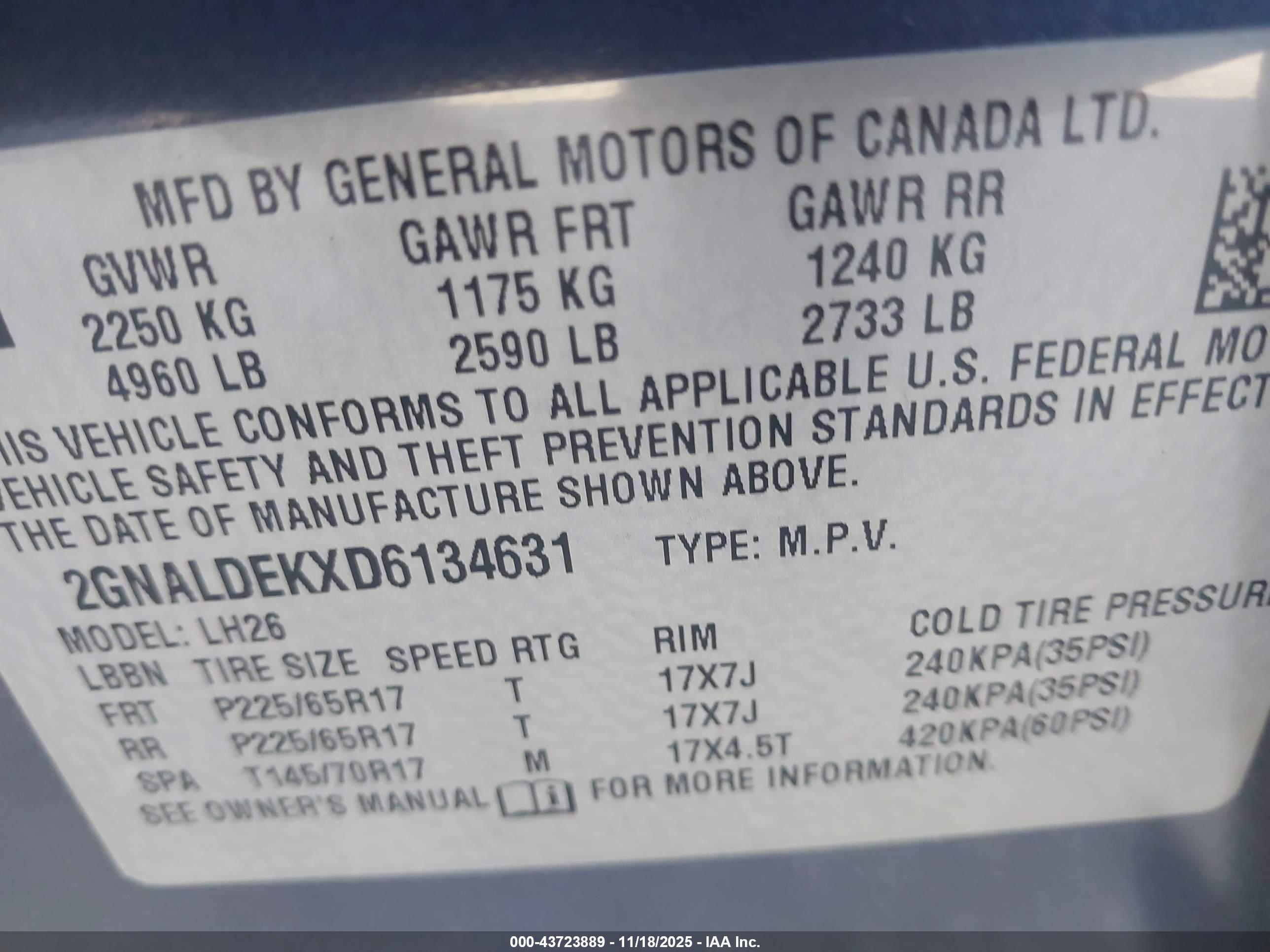 CHEVROLET EQUINOX image 9