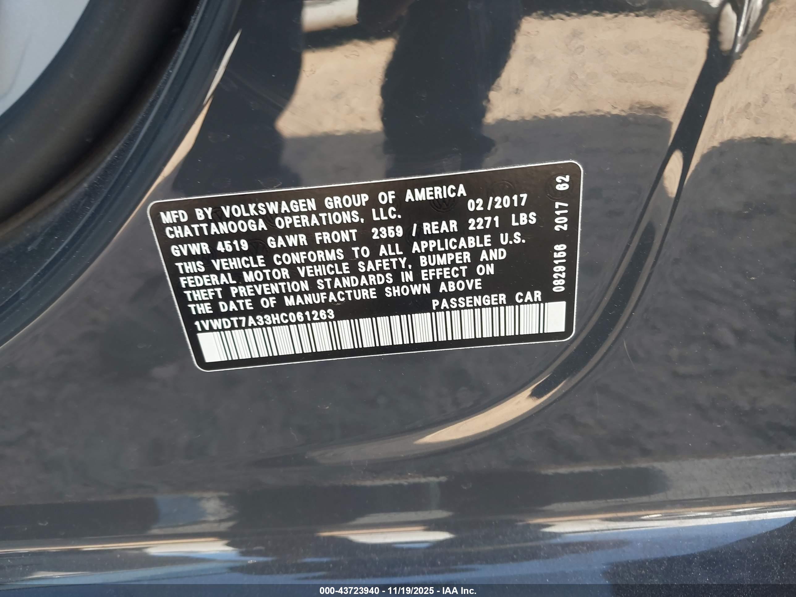 VOLKSWAGEN PASSAT image 9