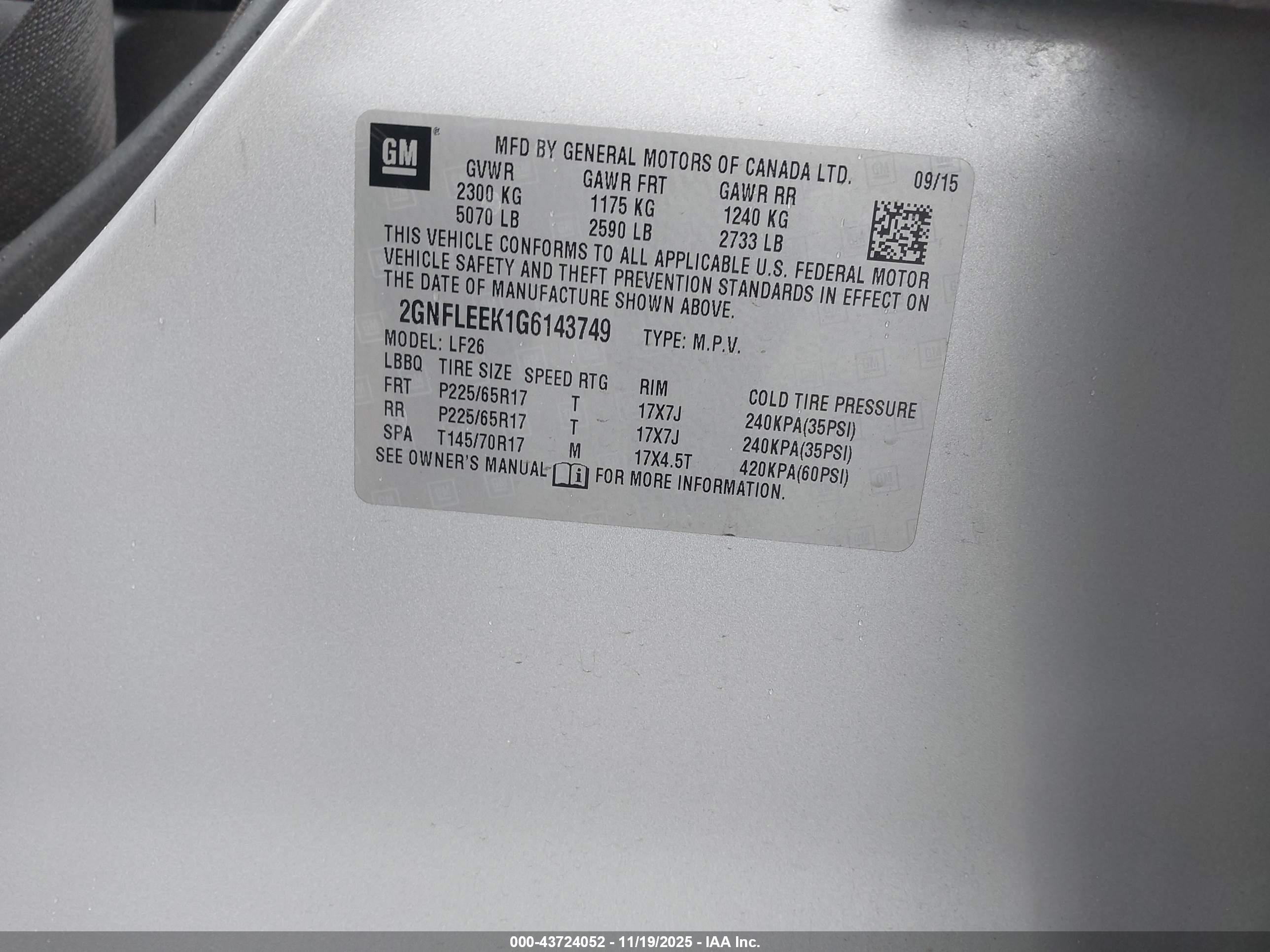 CHEVROLET EQUINOX image 9