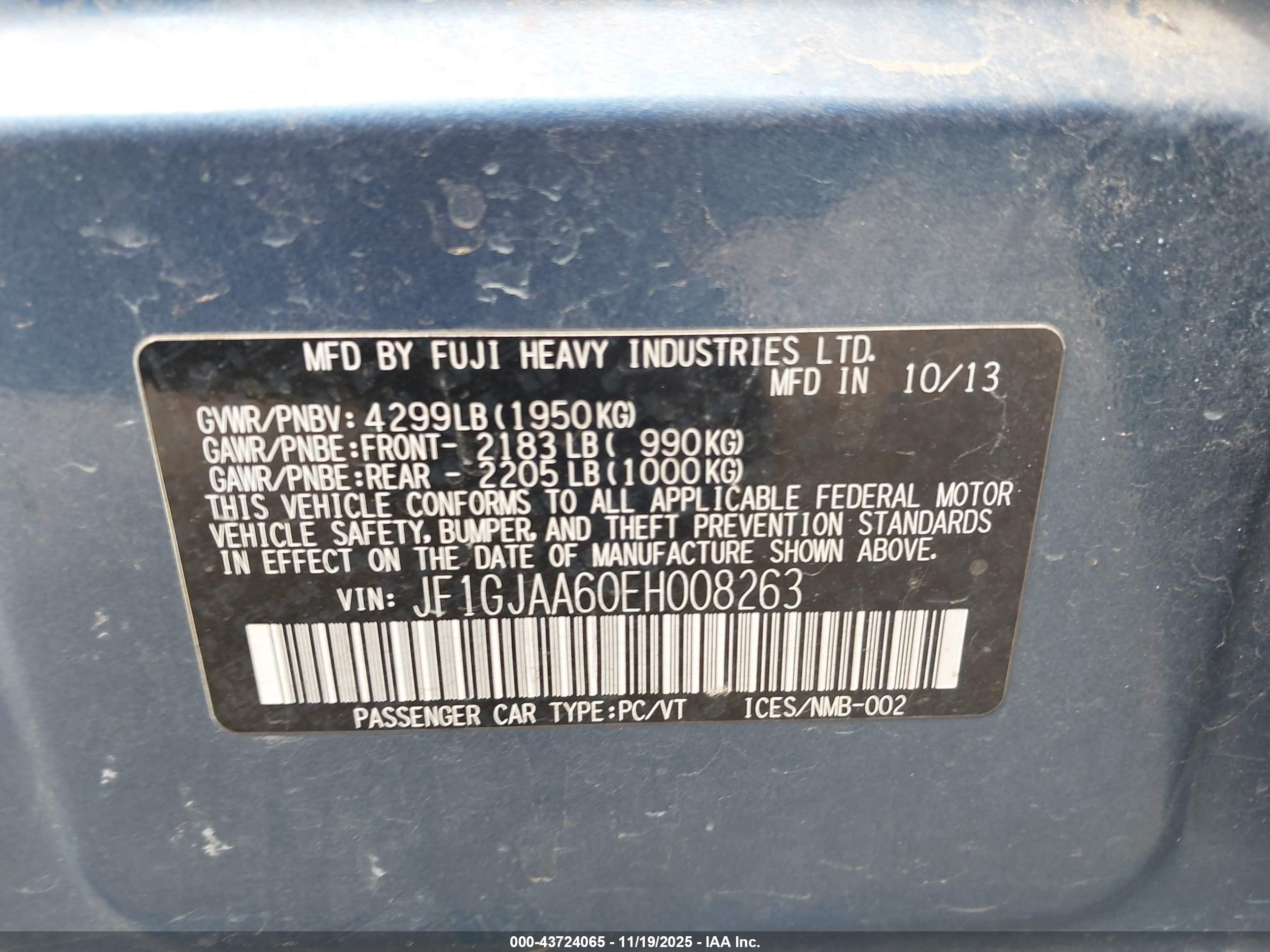 SUBARU IMPREZA image 9