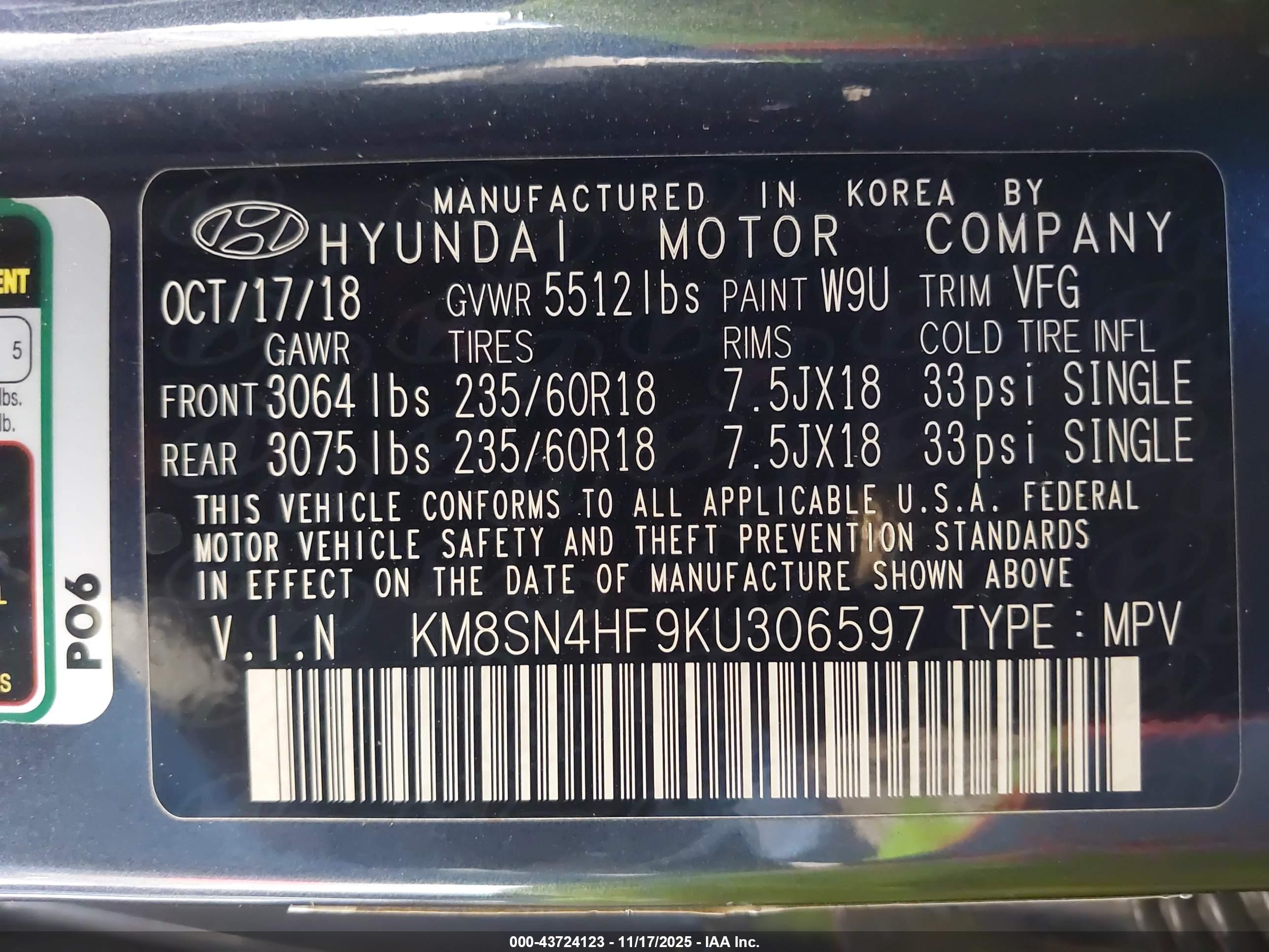 HYUNDAI SANTA image 9