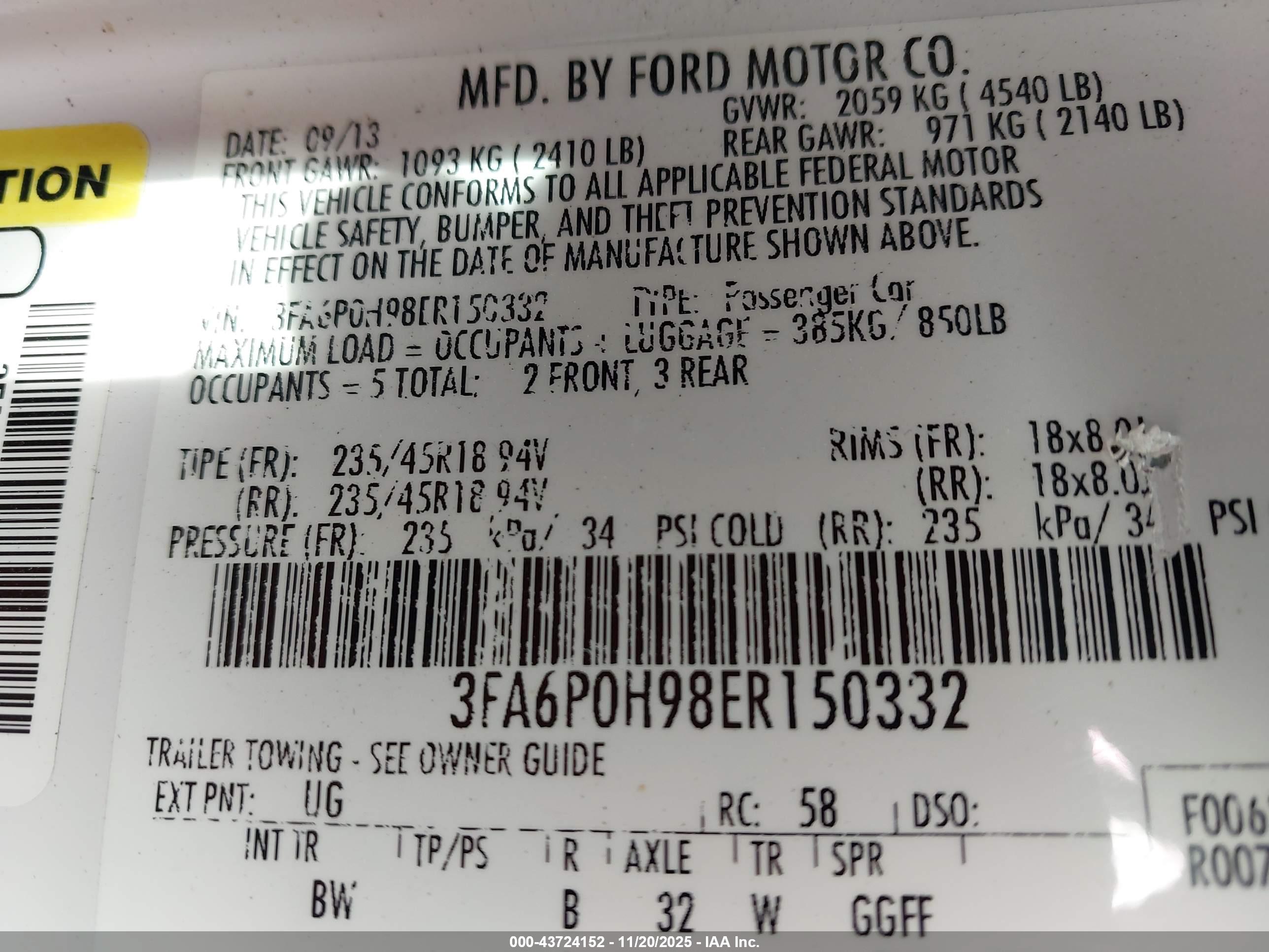 FORD FUSION image 9