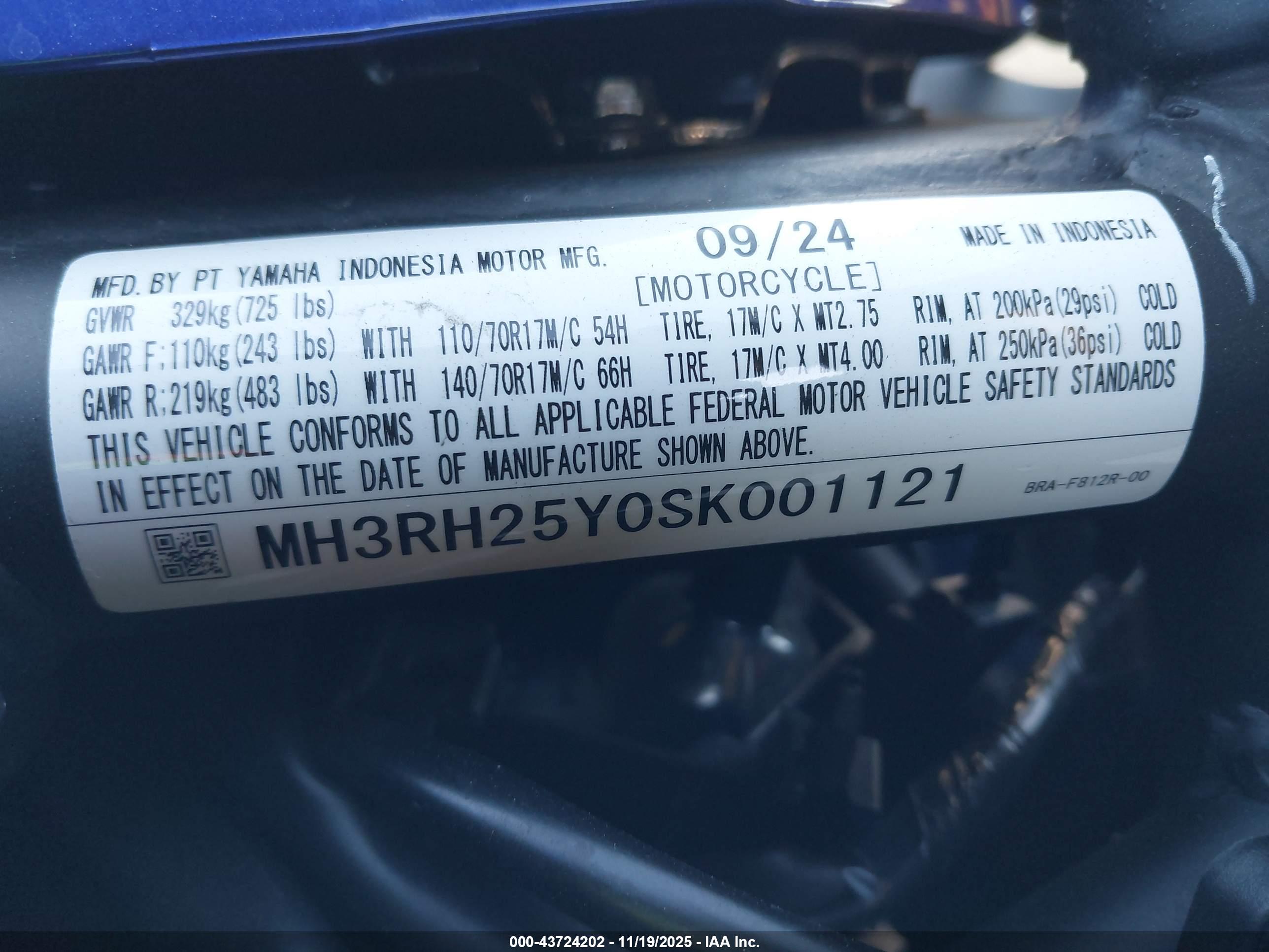 YAMAHA YFZ320 image 10