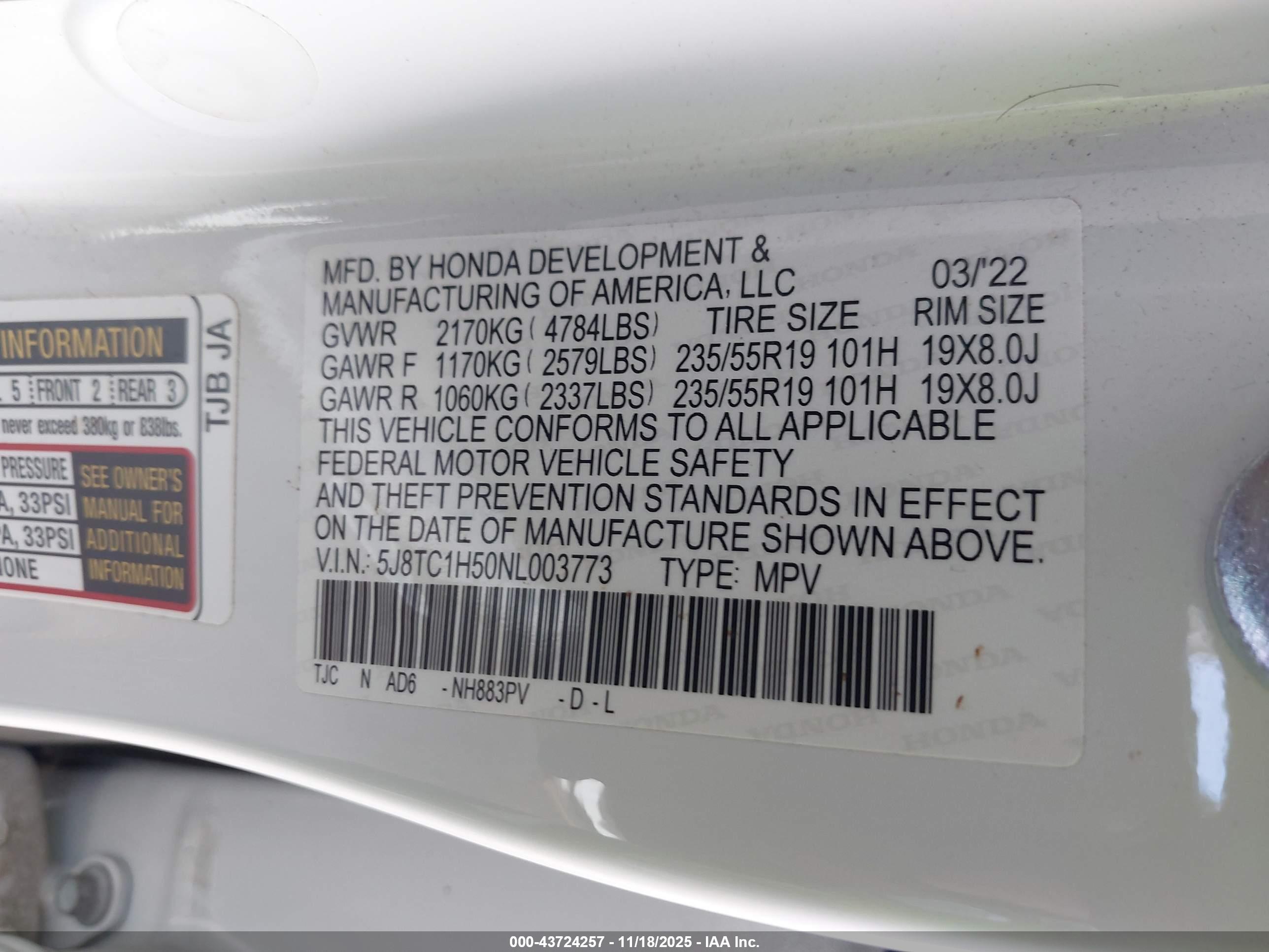 ACURA RDX image 9