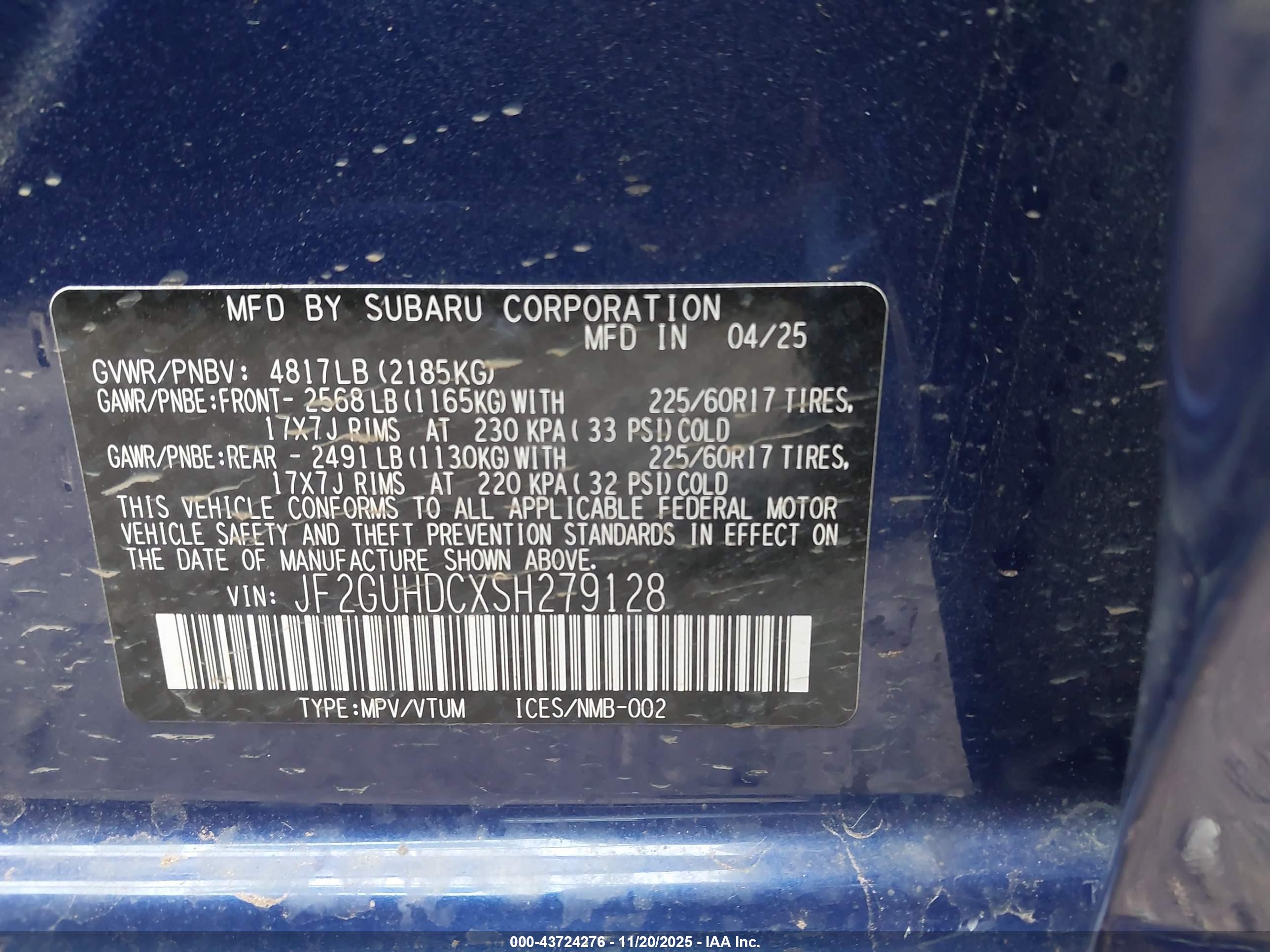 SUBARU CROSSTREK image 9