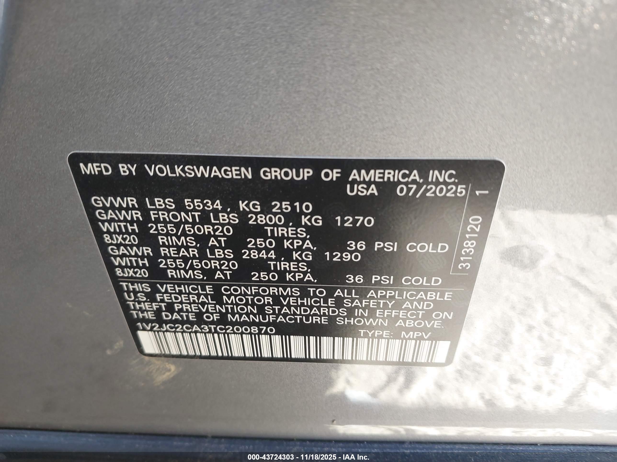VOLKSWAGEN ATLAS image 9