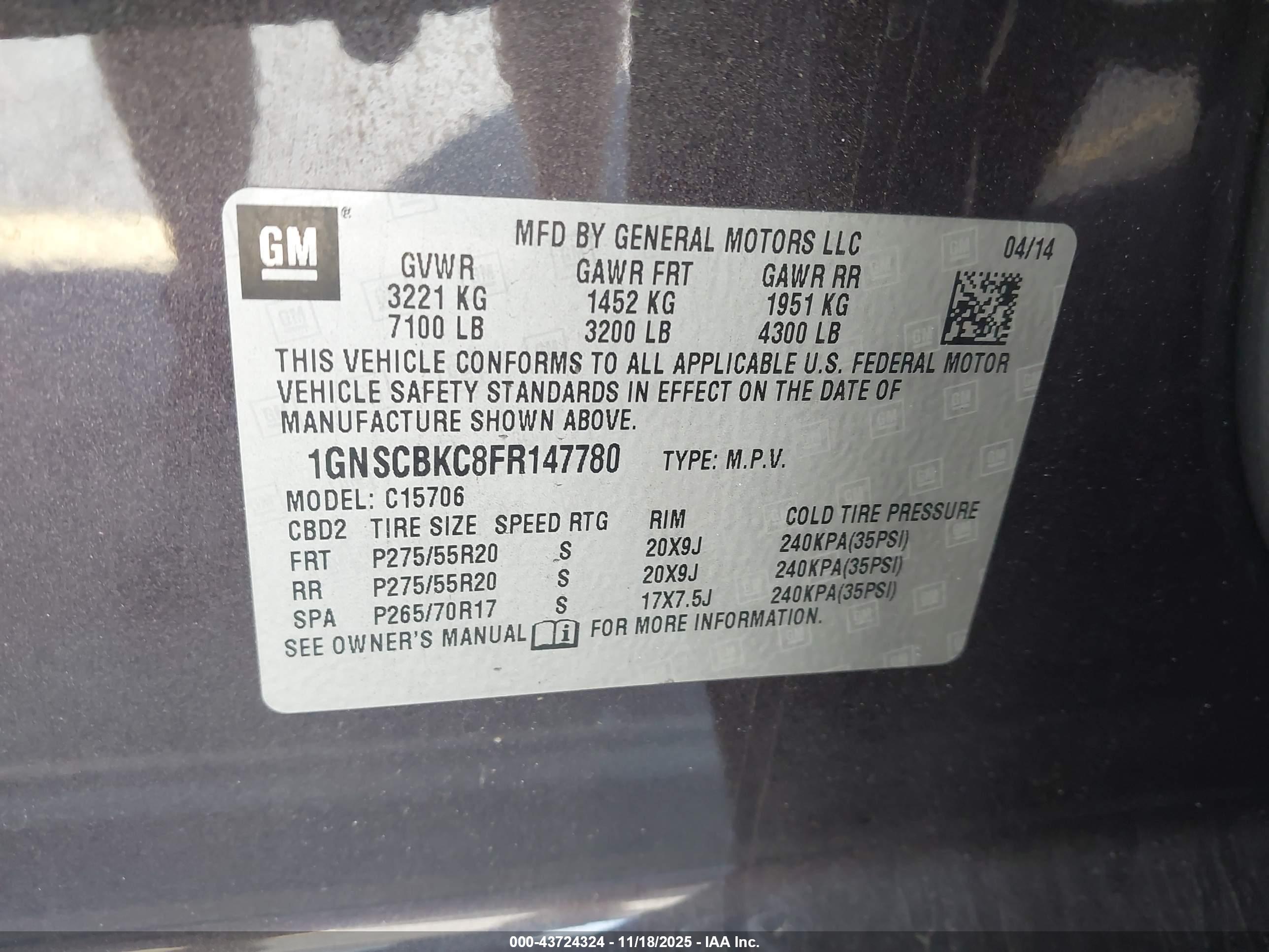 CHEVROLET TAHOE image 9