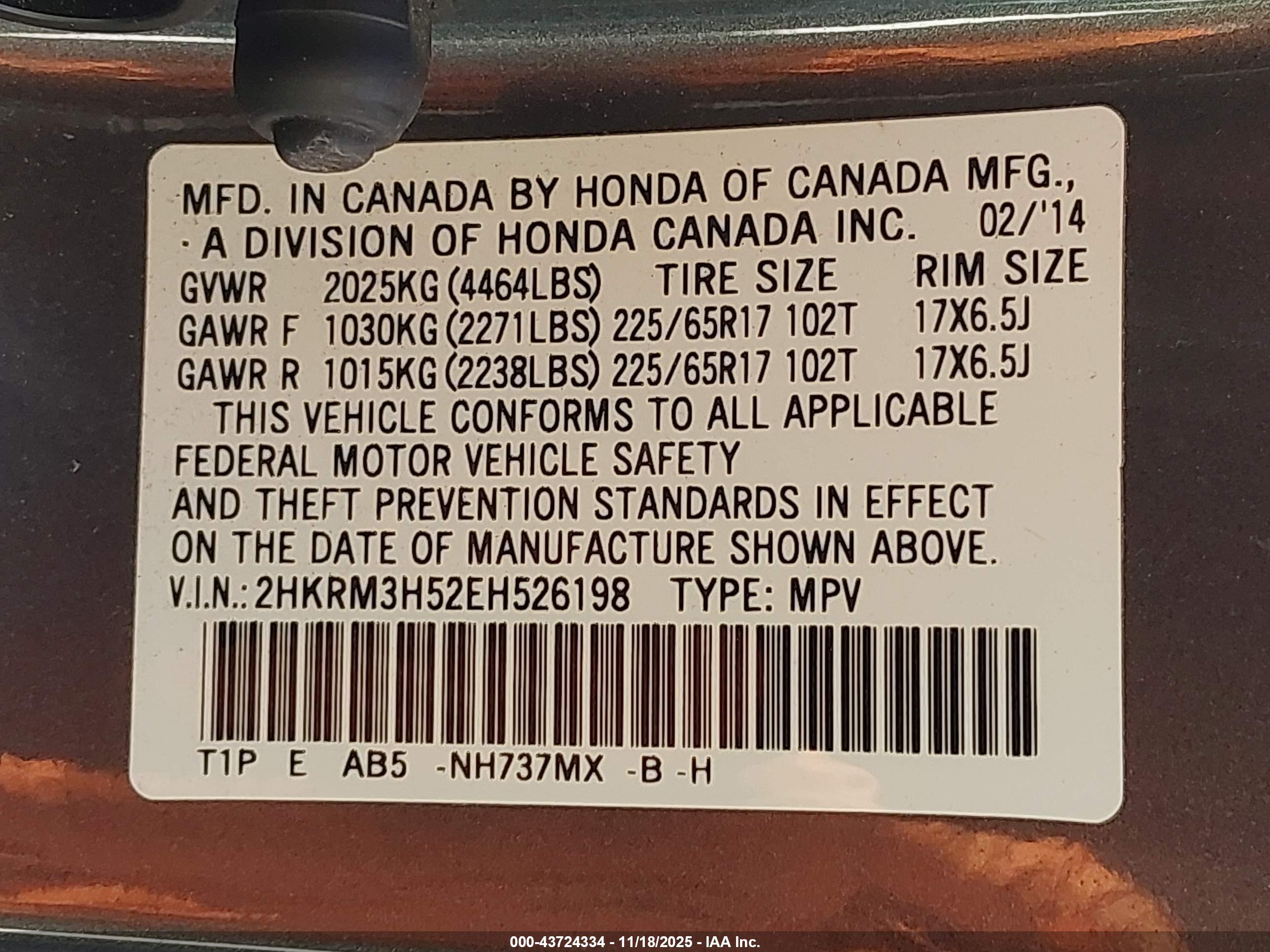 HONDA CR-V image 9
