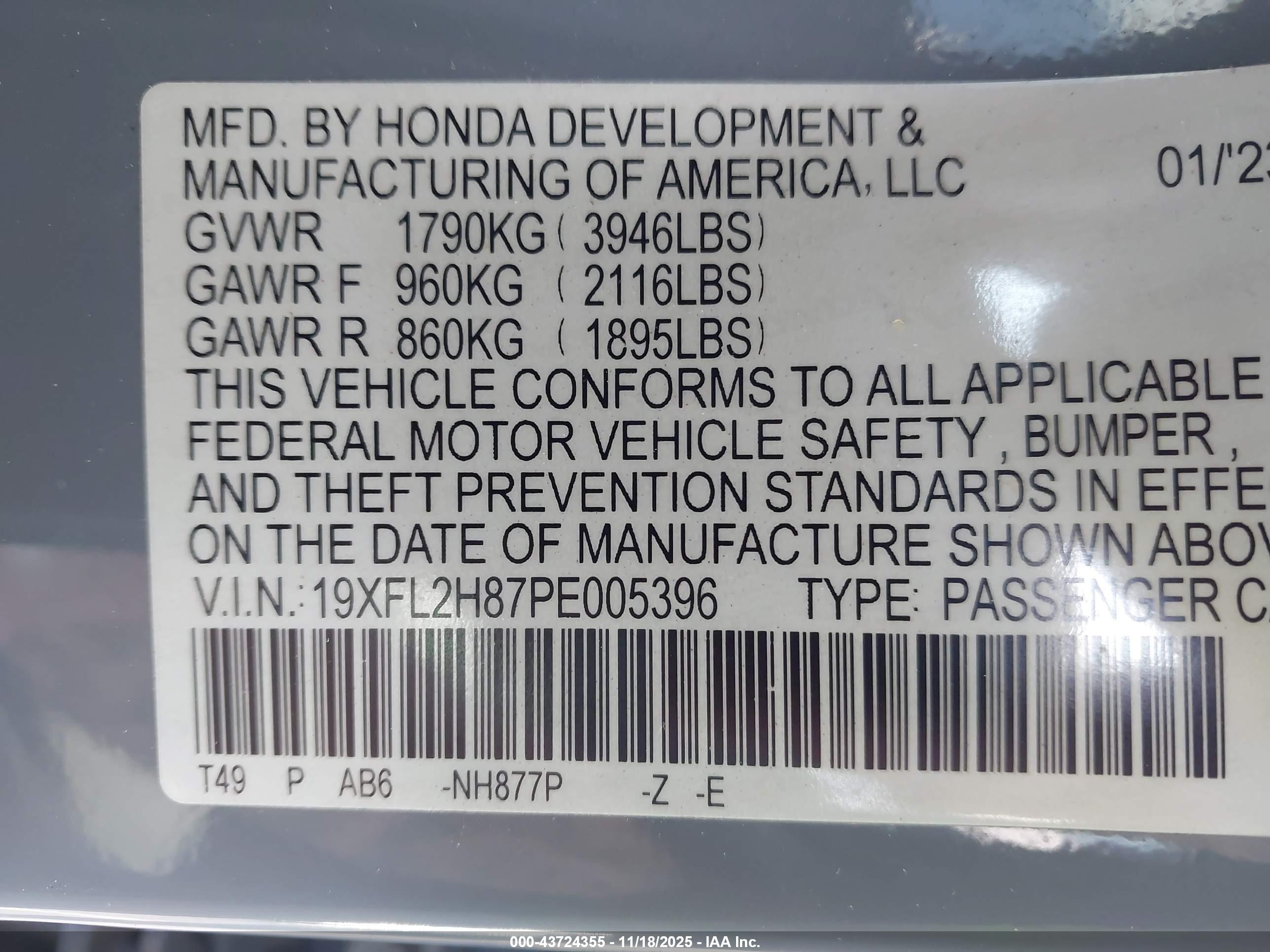 HONDA CIVIC image 9
