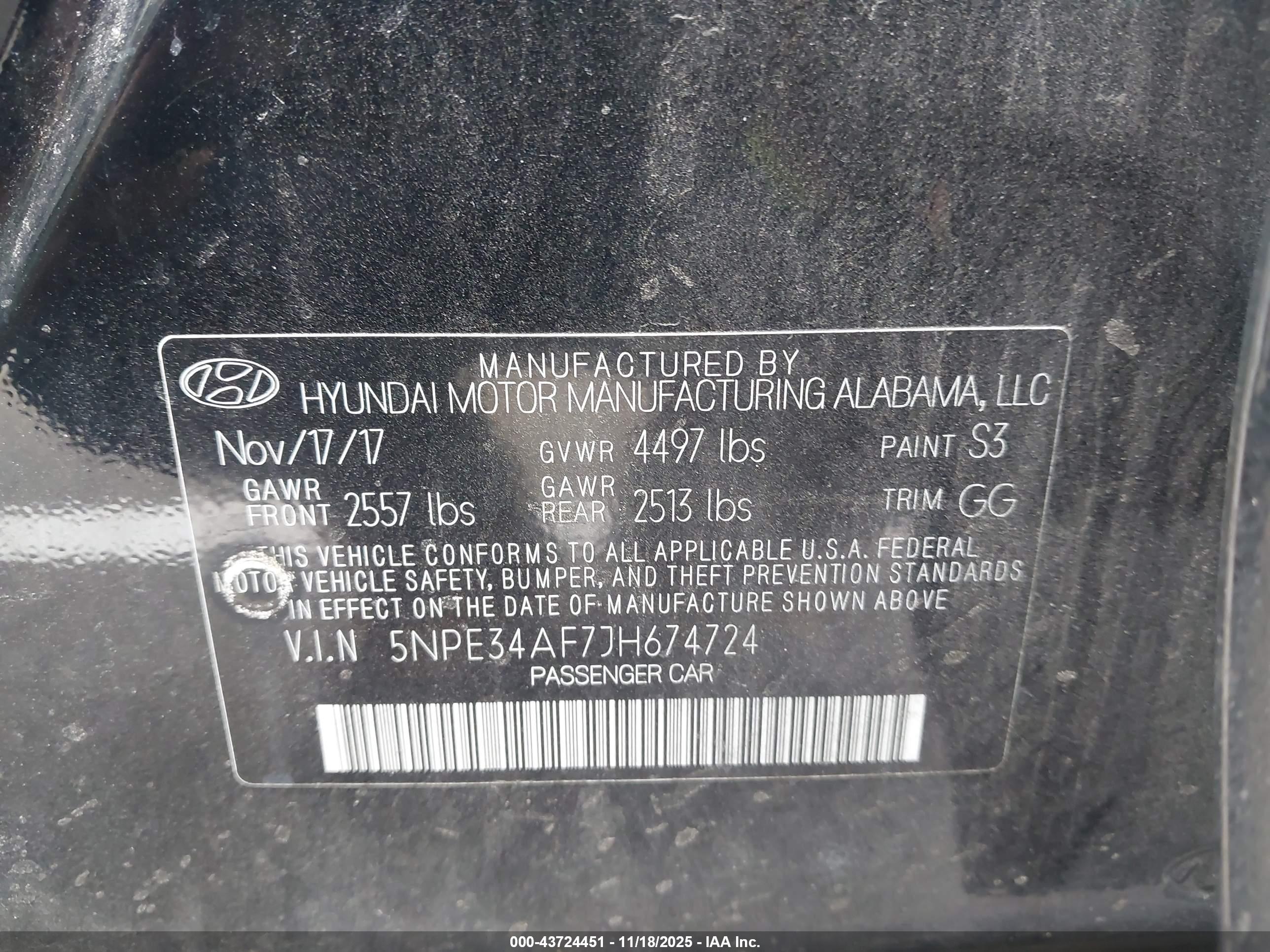 HYUNDAI SONATA image 9