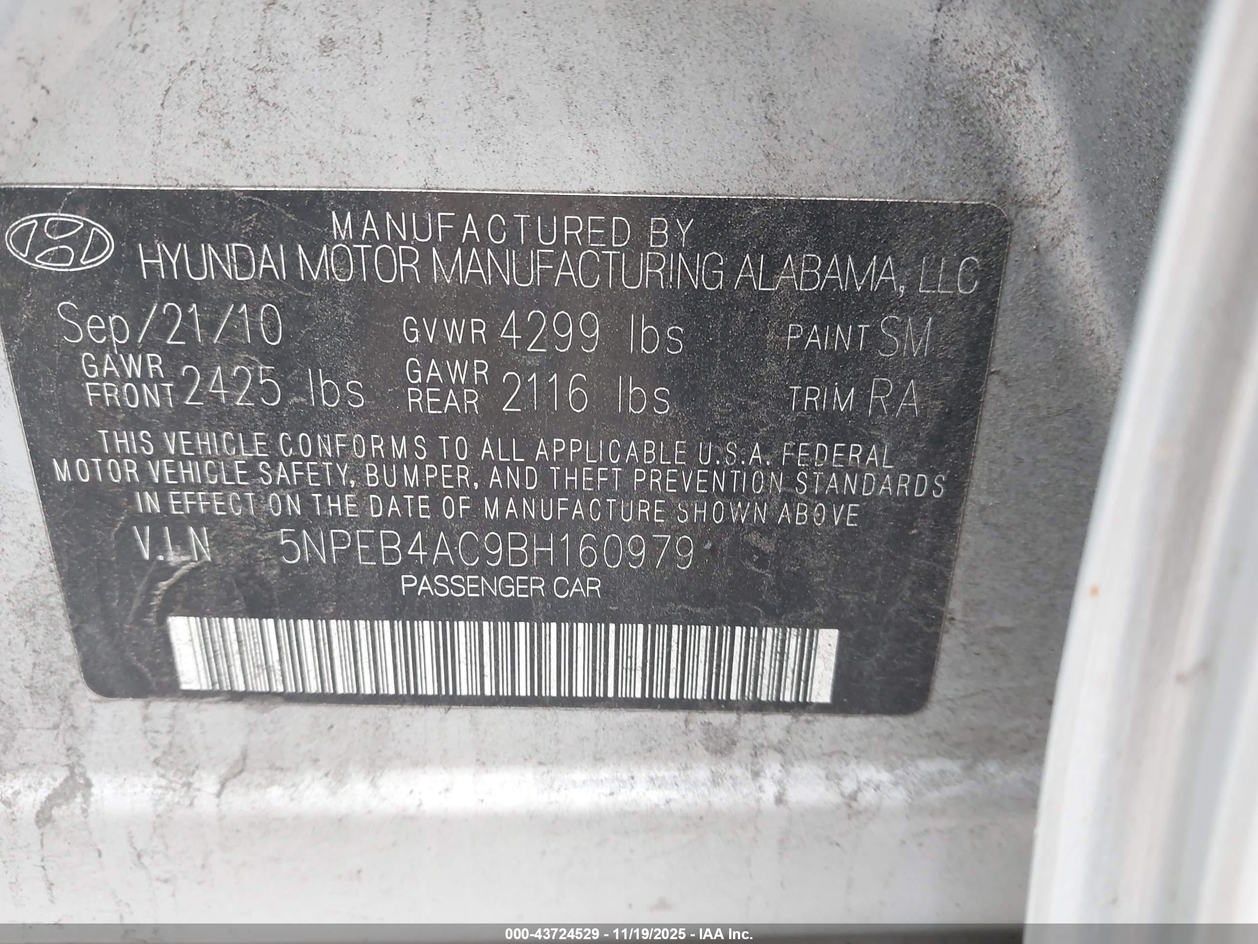 HYUNDAI SONATA image 9