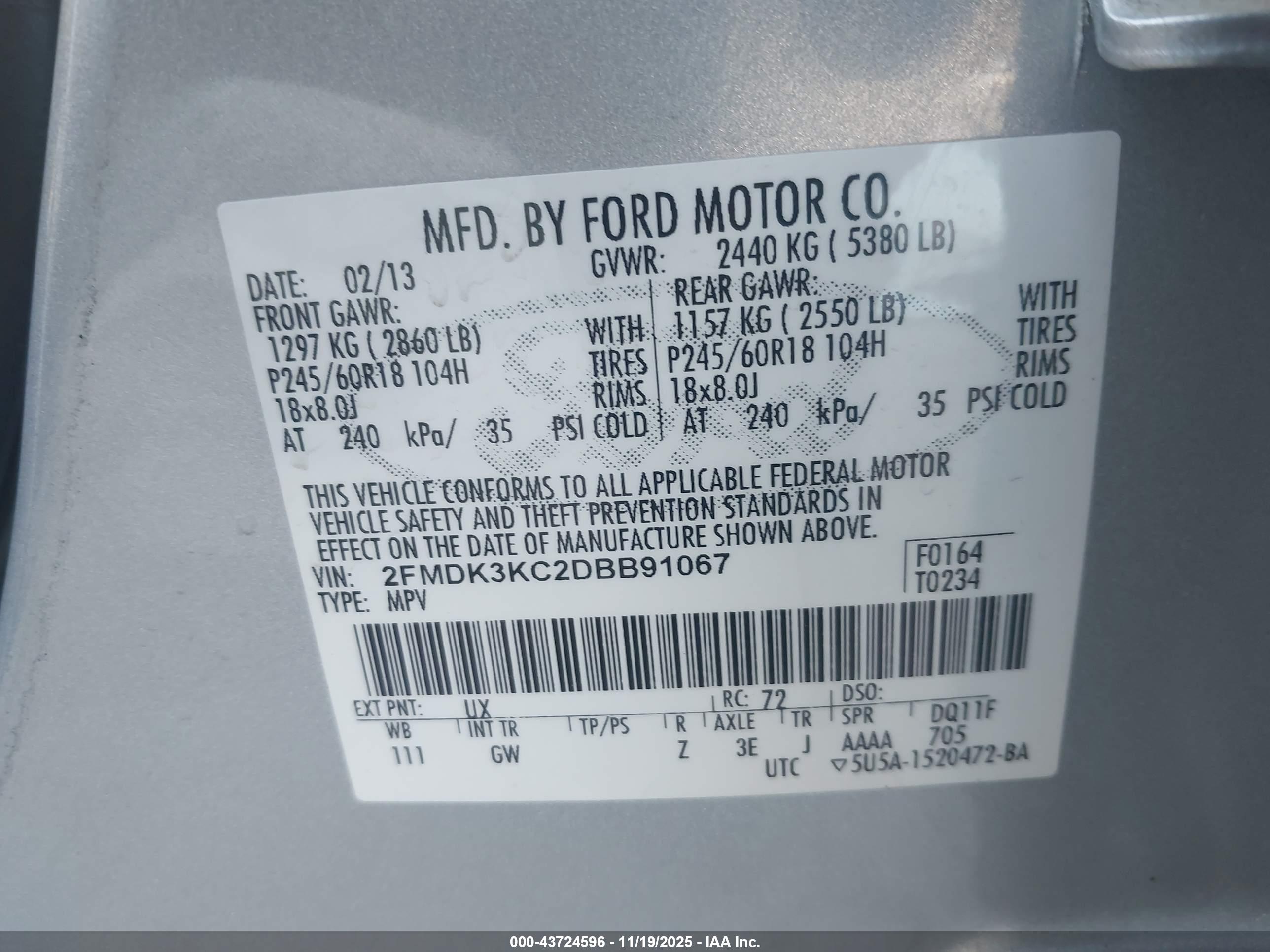 FORD EDGE image 9