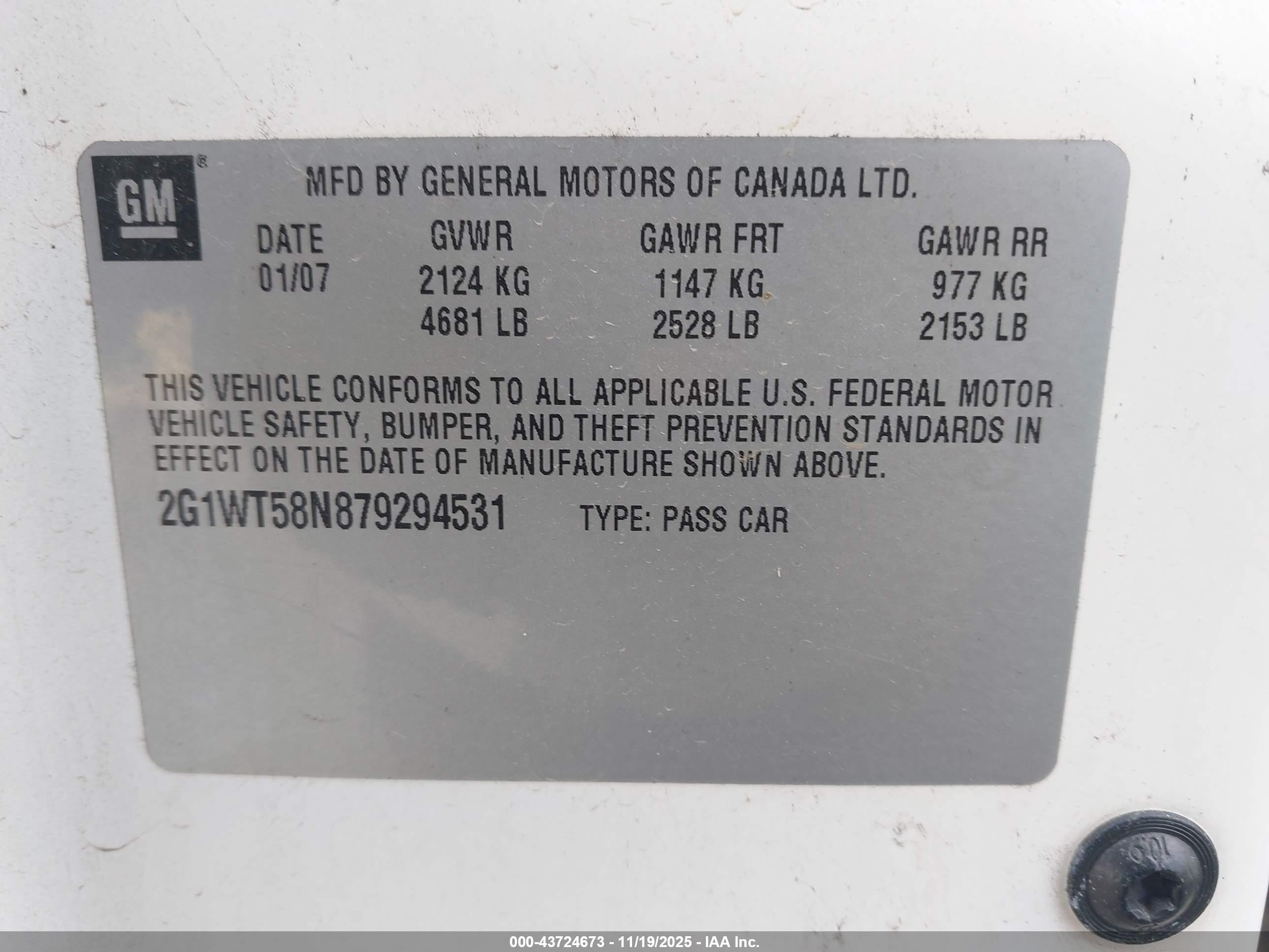 CHEVROLET IMPALA image 9