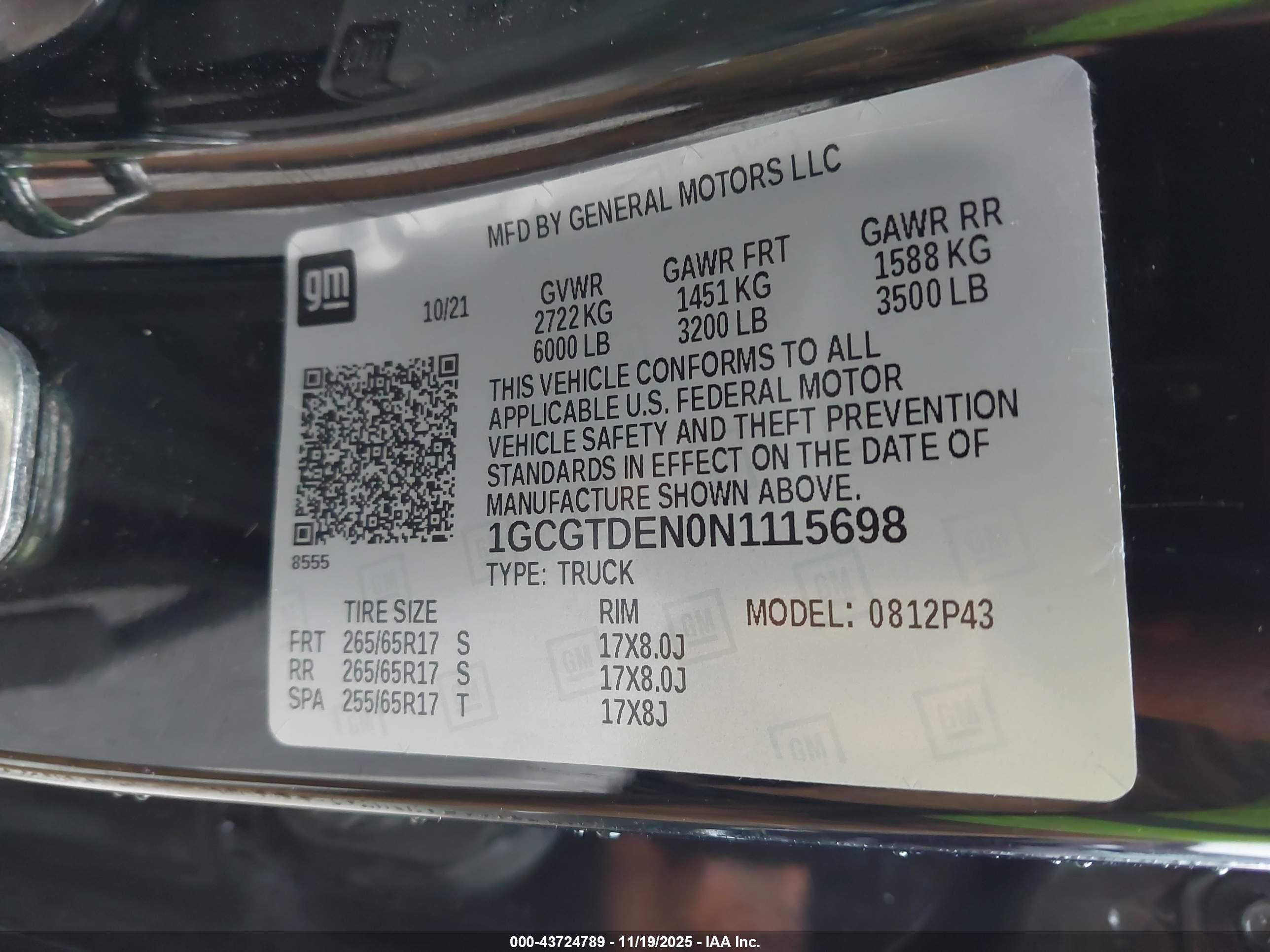 CHEVROLET COLORADO image 9