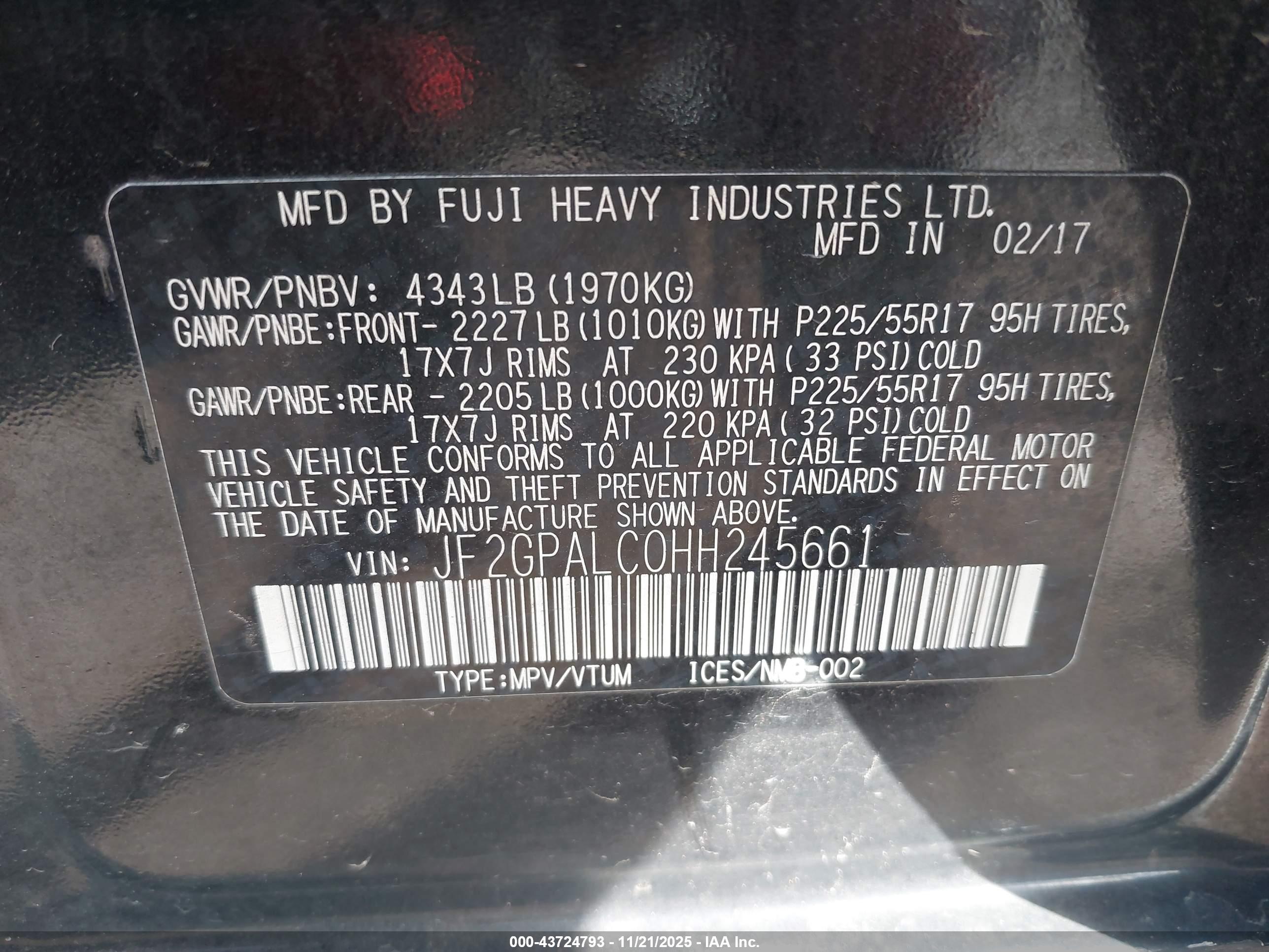 SUBARU CROSSTREK image 9