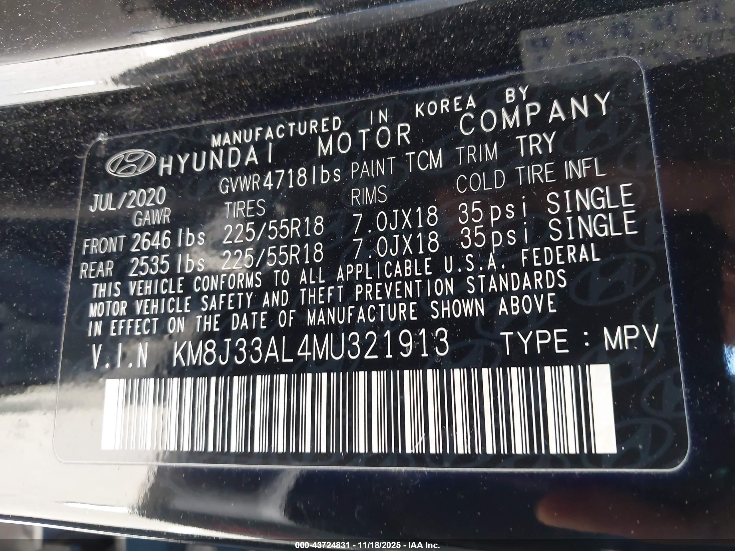 HYUNDAI TUCSON image 9