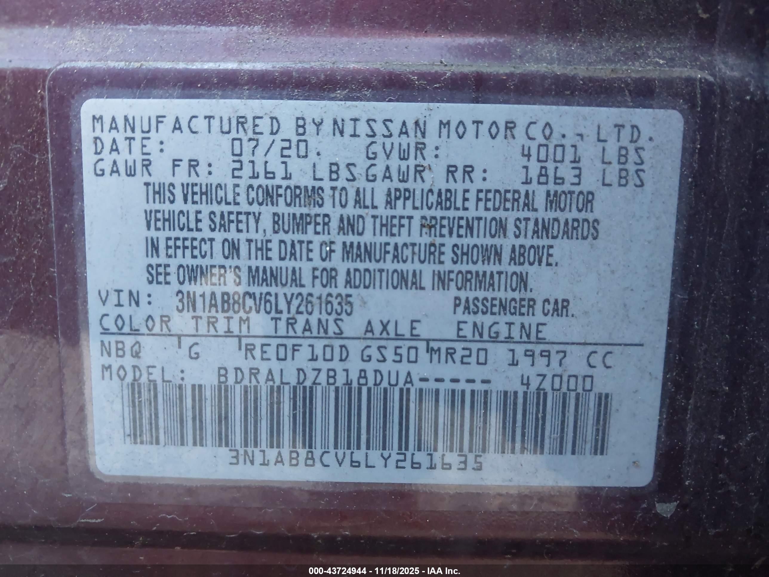 NISSAN SENTRA image 9