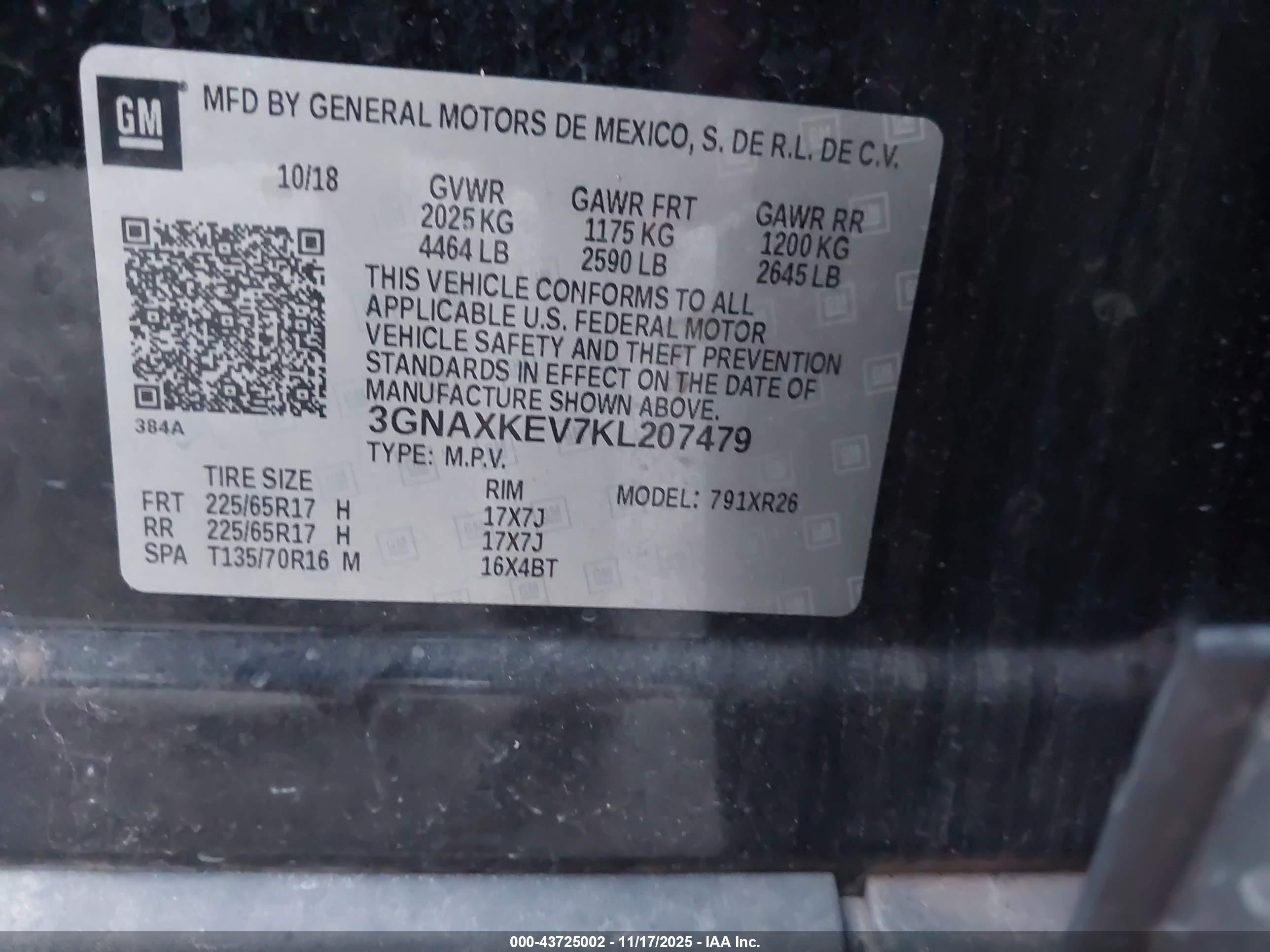 CHEVROLET EQUINOX image 9