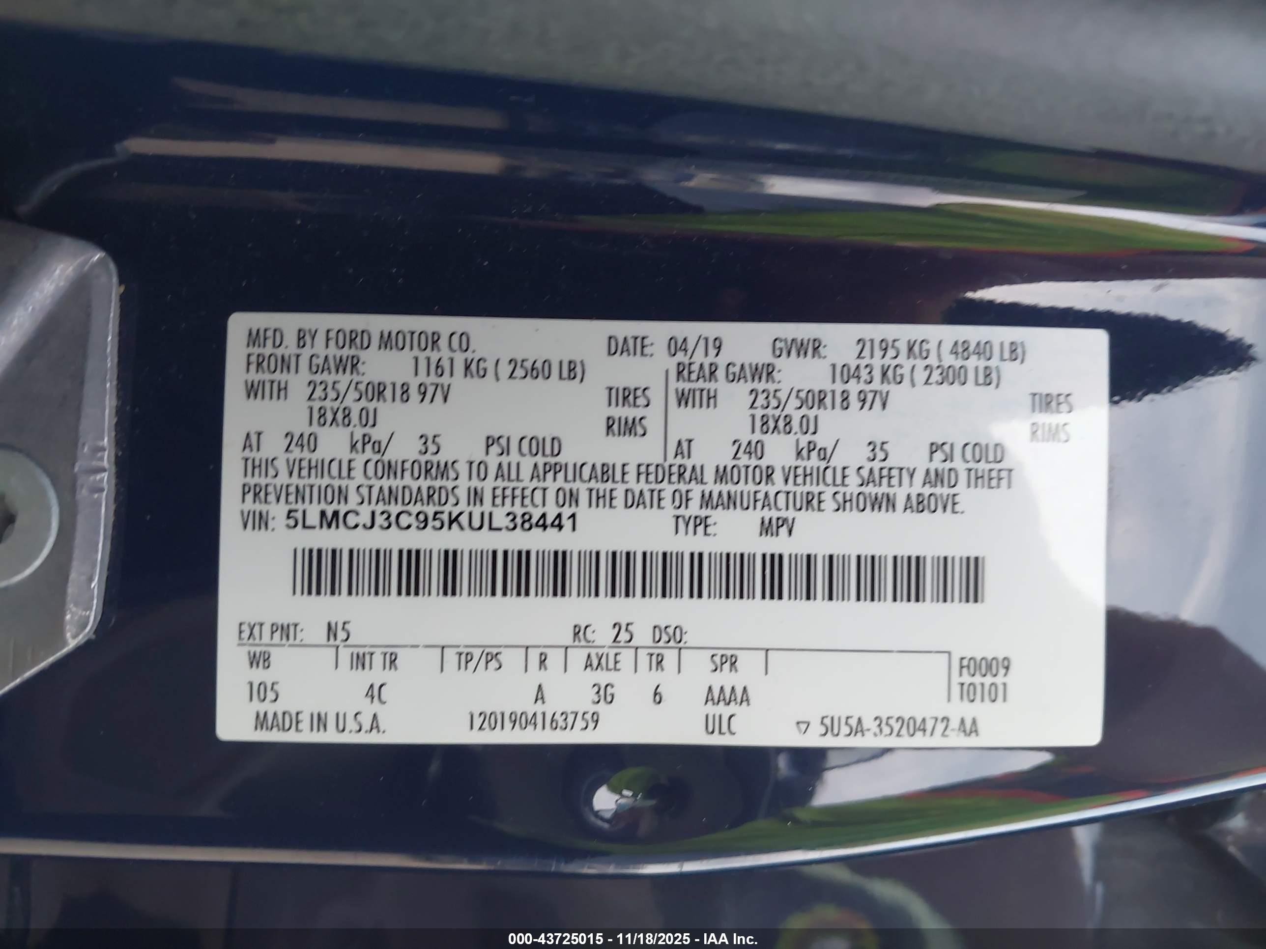 LINCOLN MKC image 9