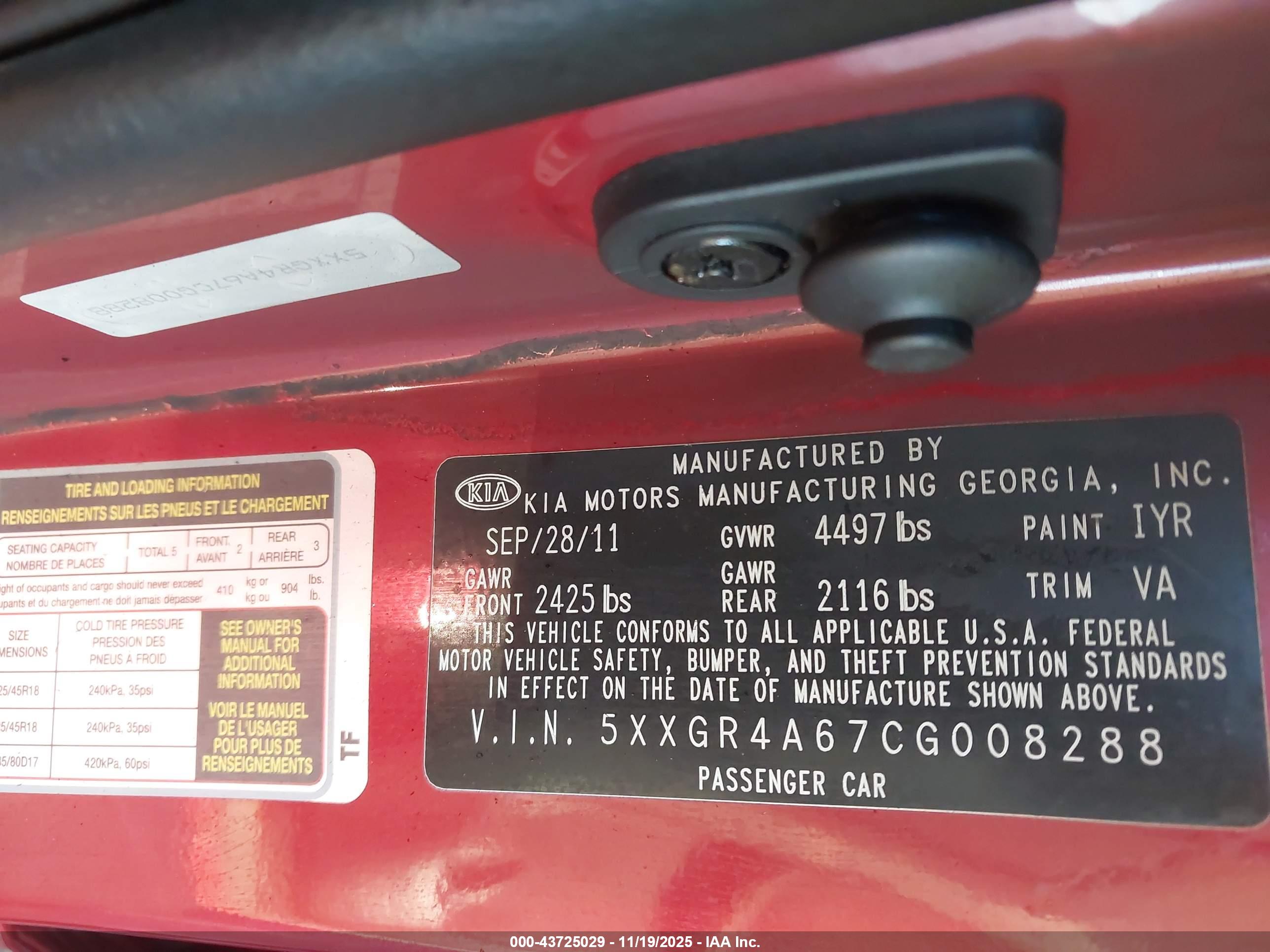 KIA OPTIMA image 9