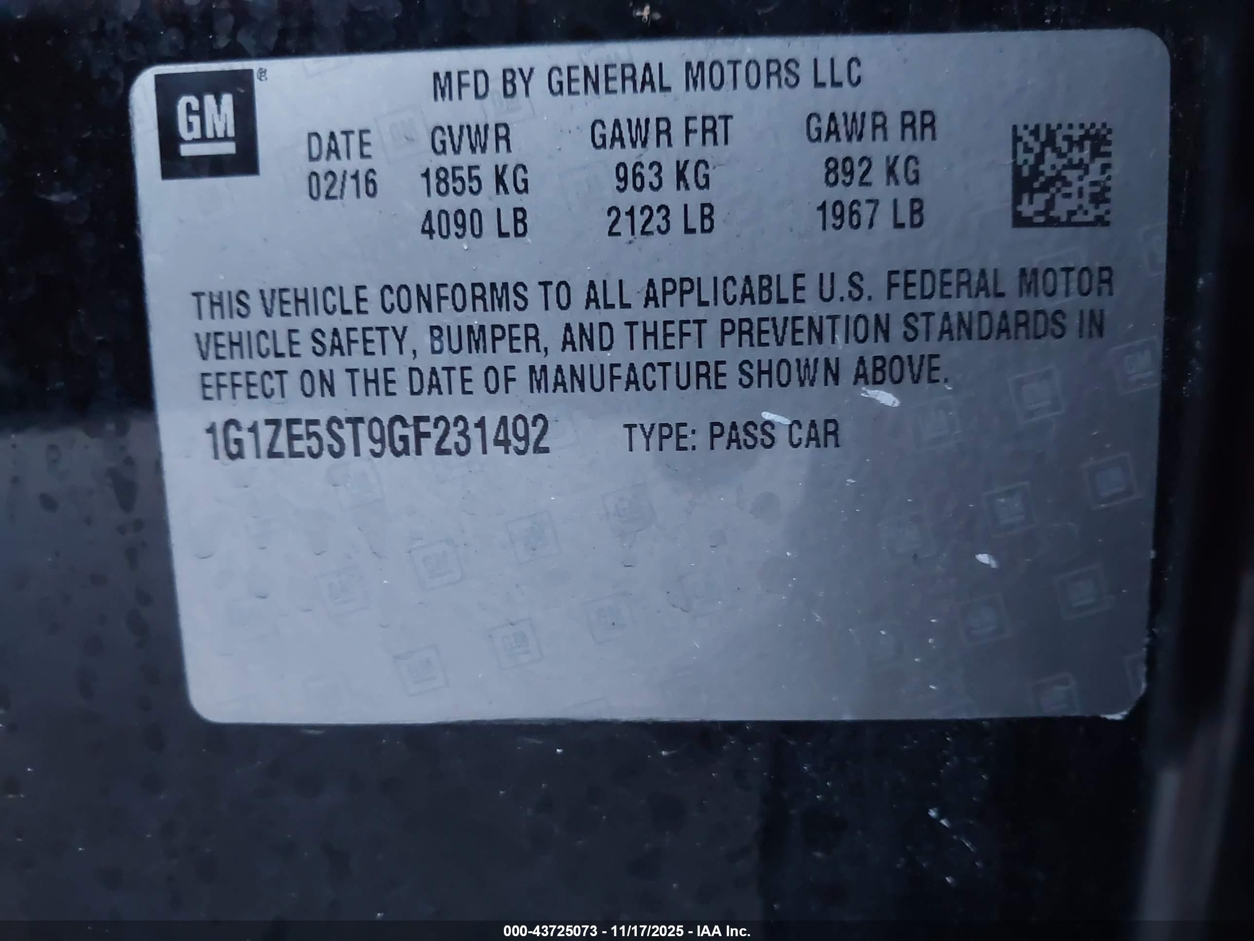 CHEVROLET MALIBU image 9