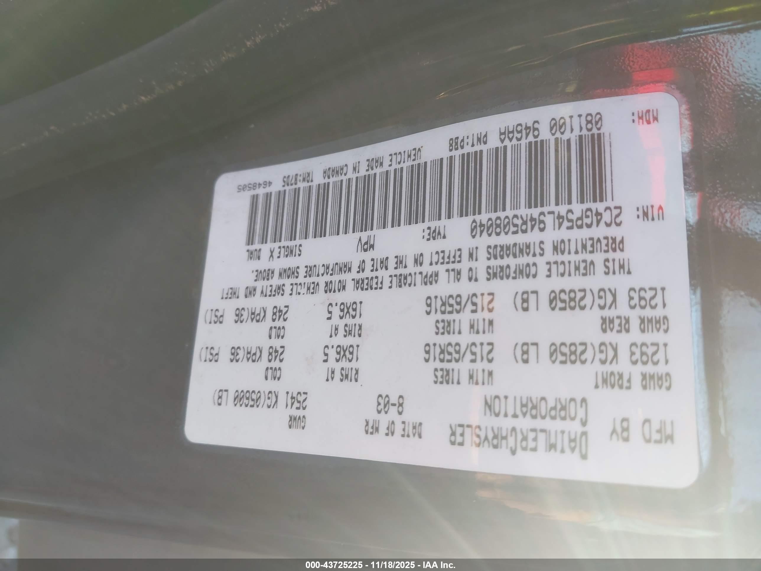 CHRYSLER TOWN image 9