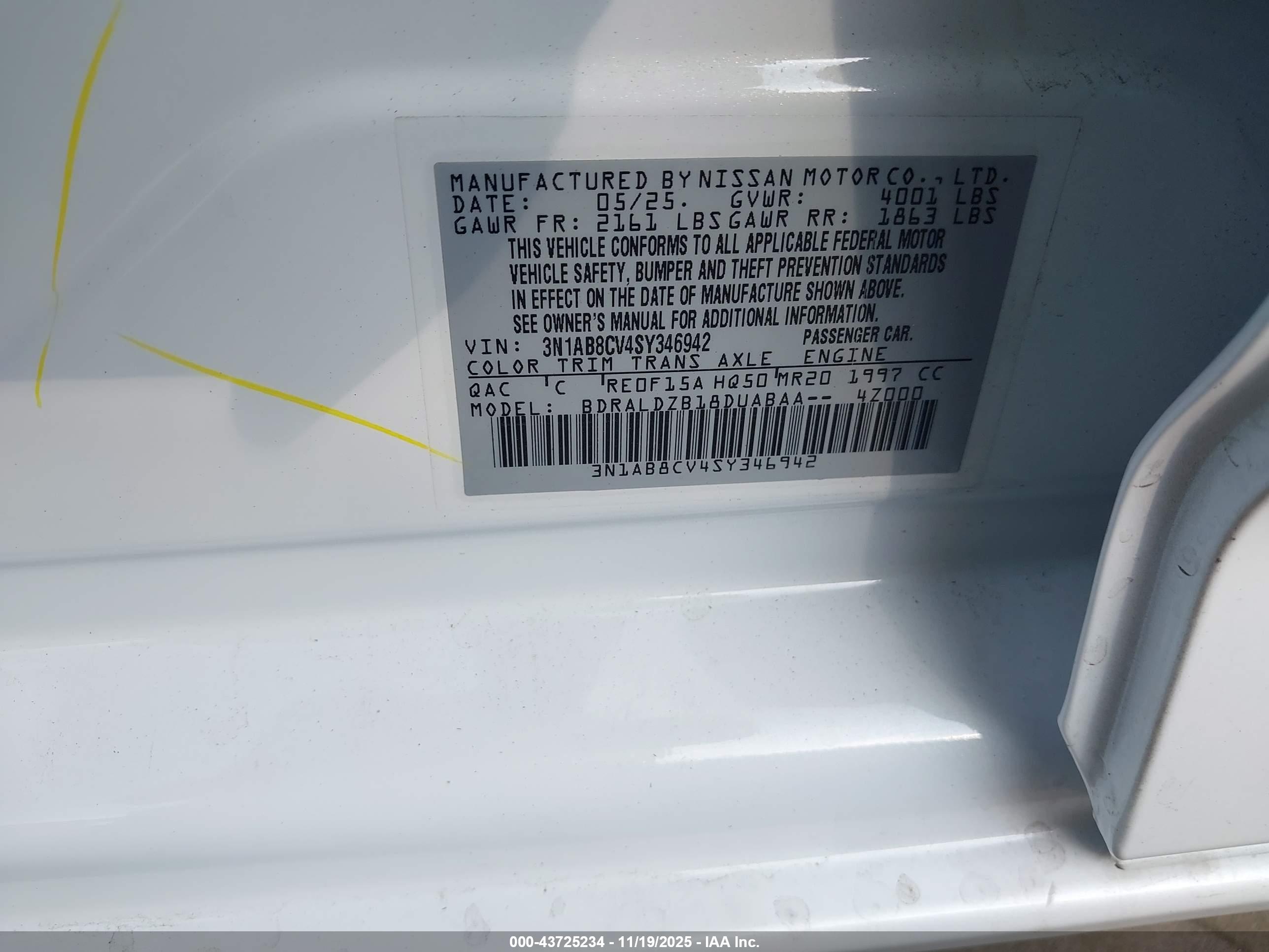 NISSAN SENTRA image 9