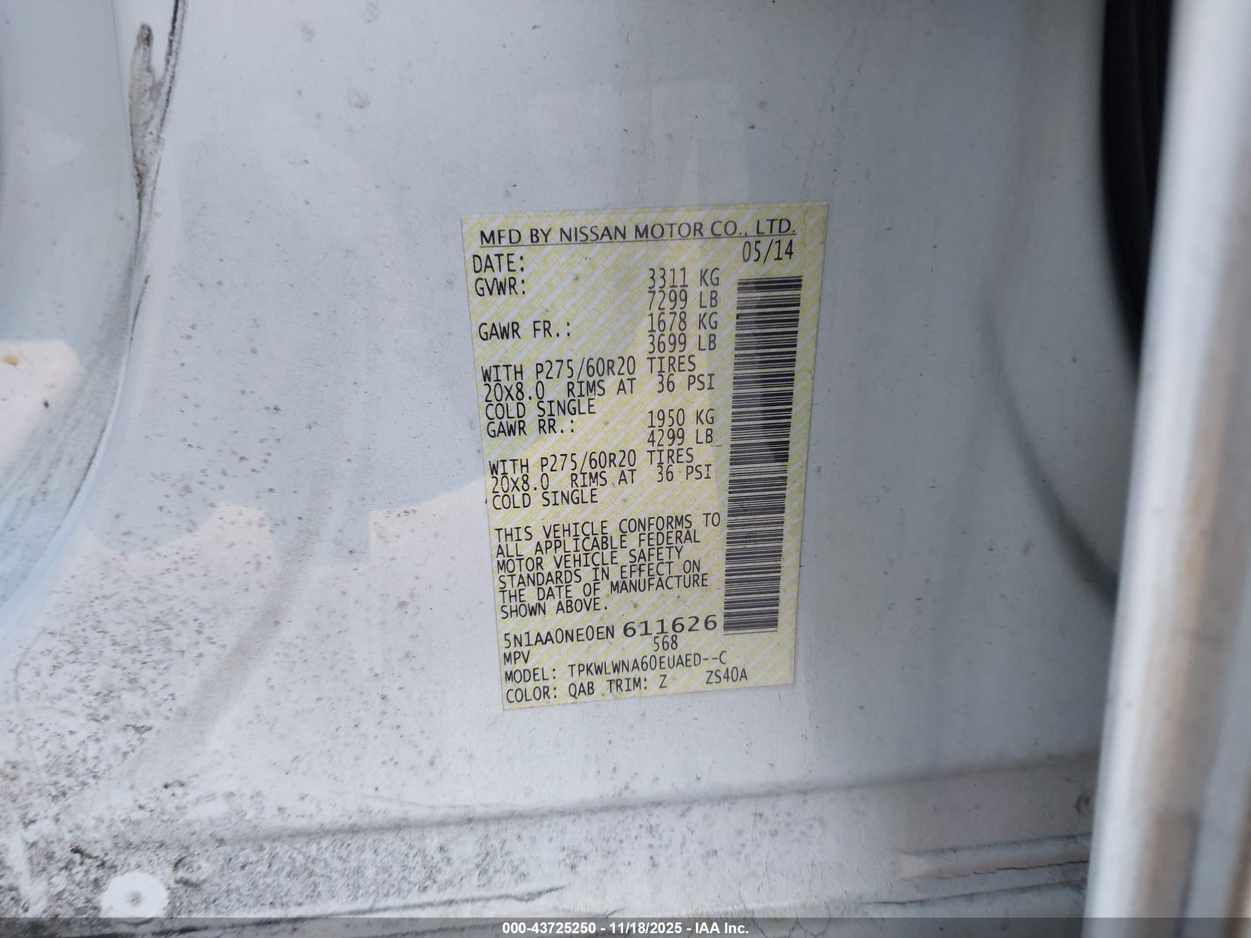 NISSAN ARMADA image 9