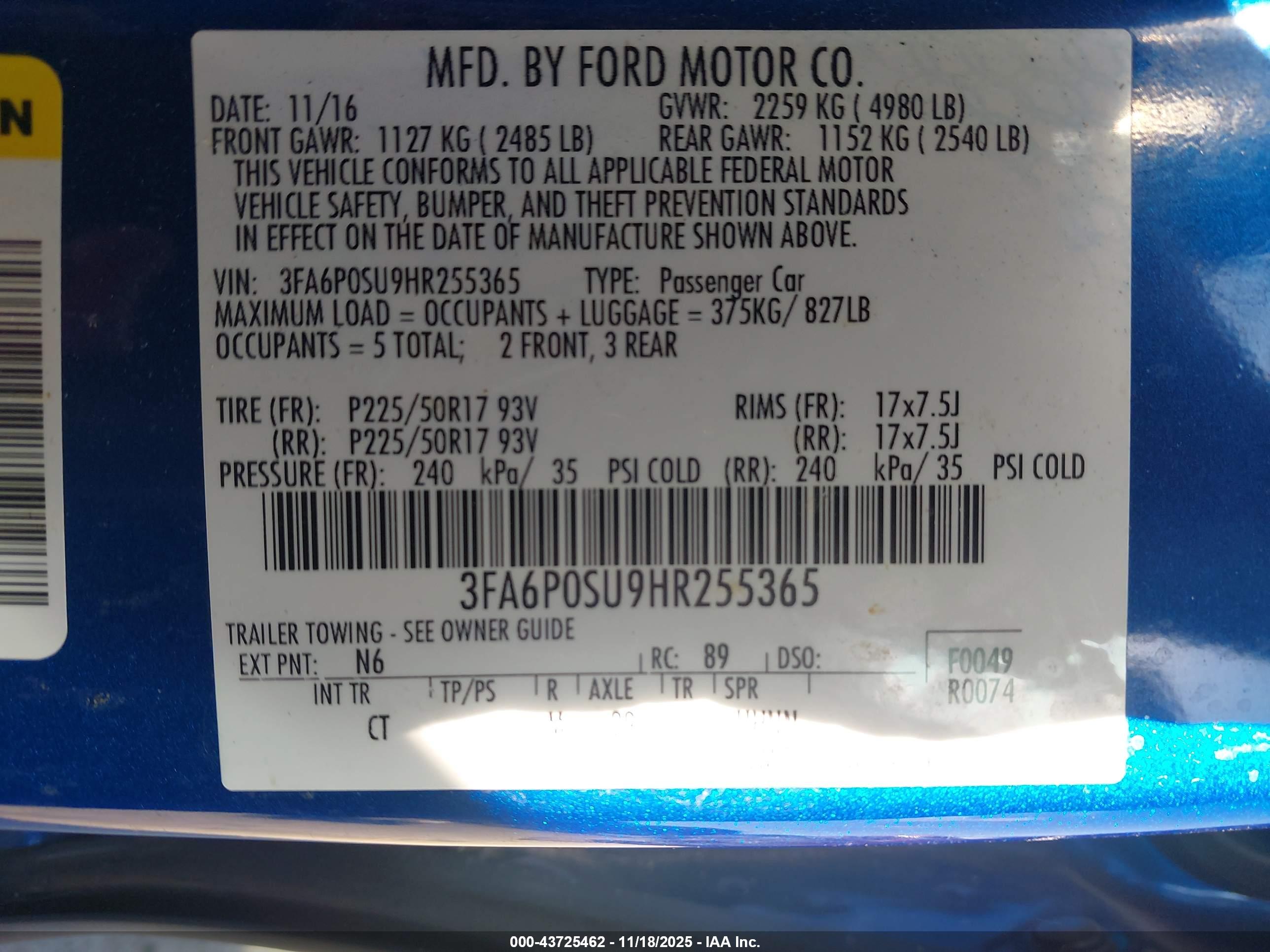 FORD FUSION image 9
