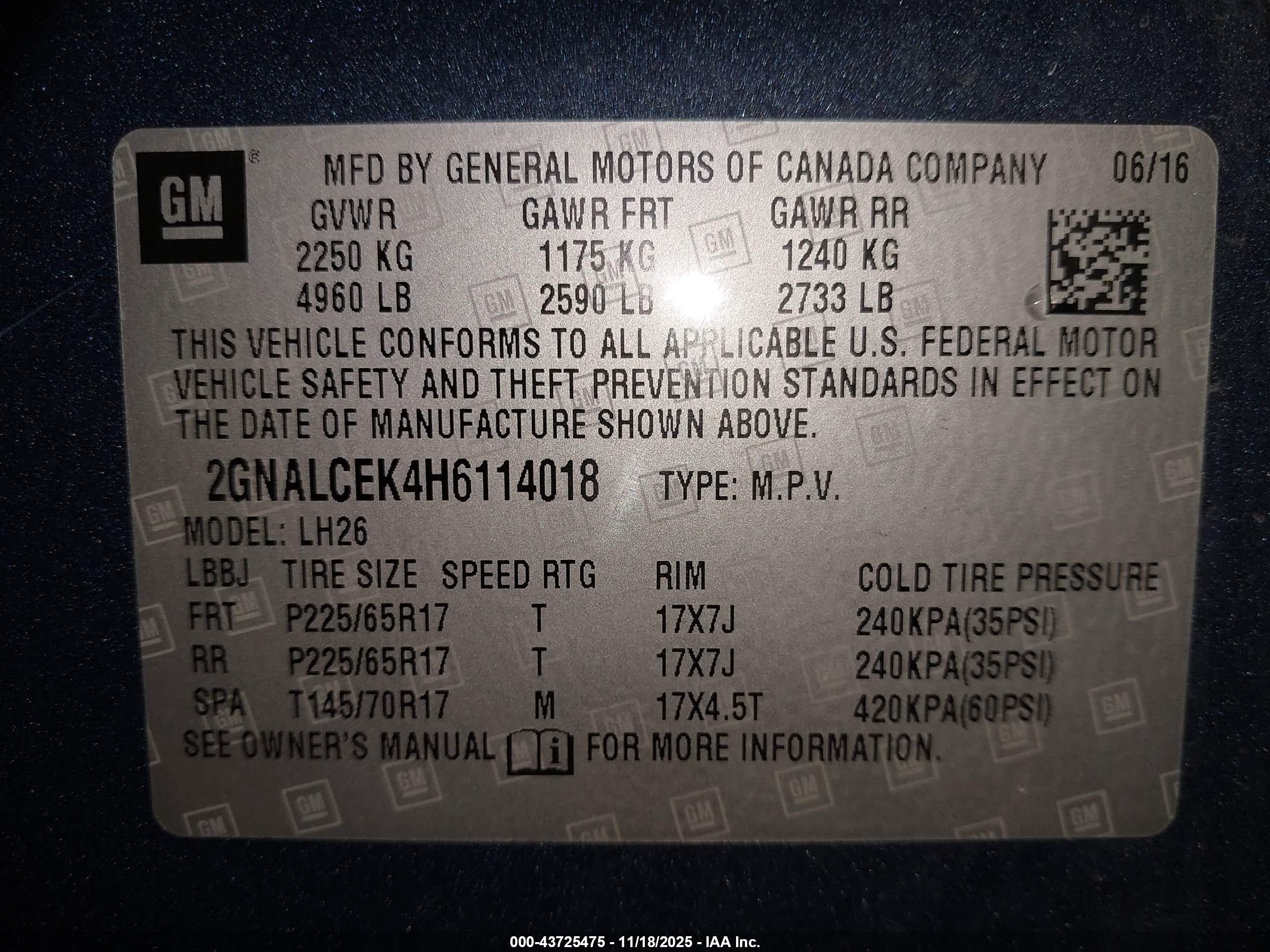 CHEVROLET EQUINOX image 9