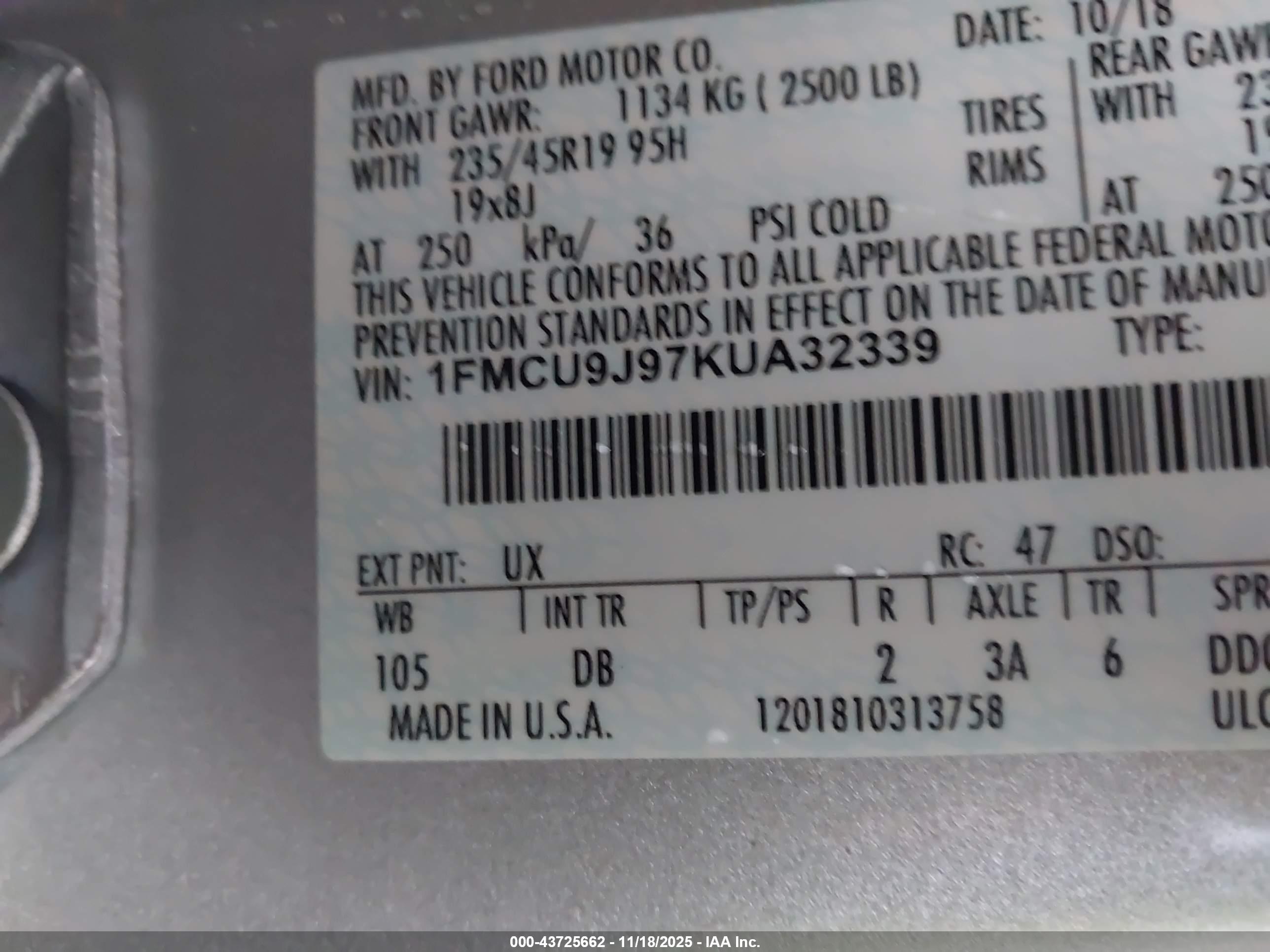 FORD ESCAPE image 9