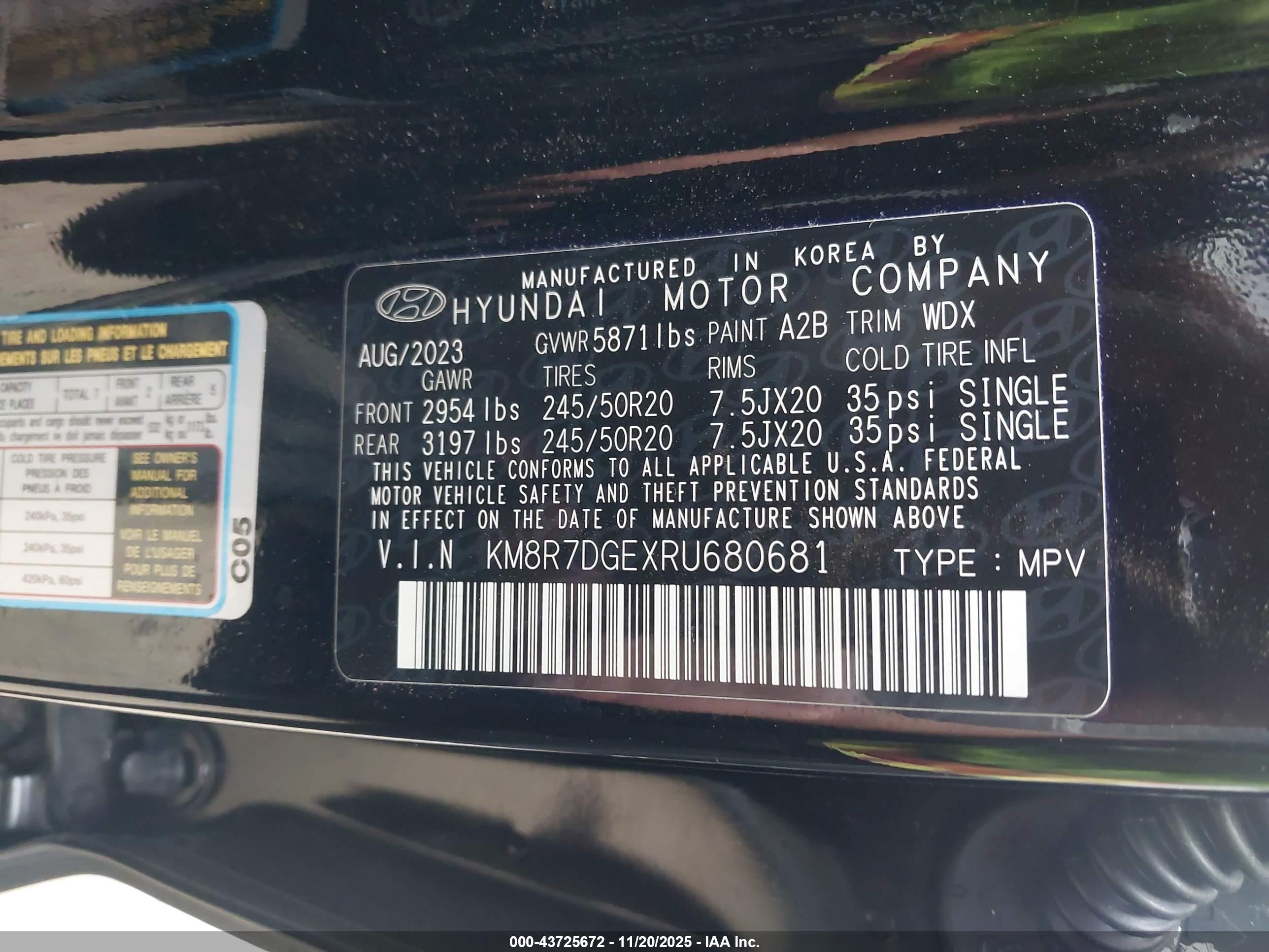 HYUNDAI PALISADE image 9