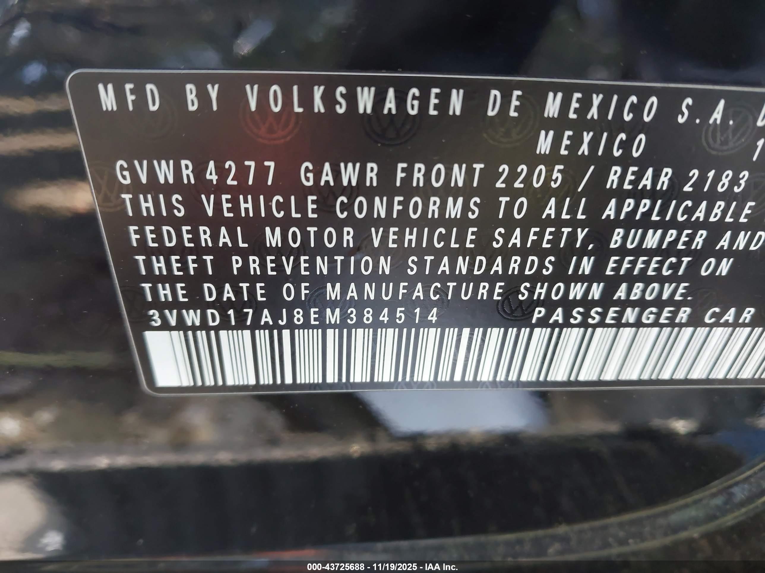 VOLKSWAGEN JETTA image 9