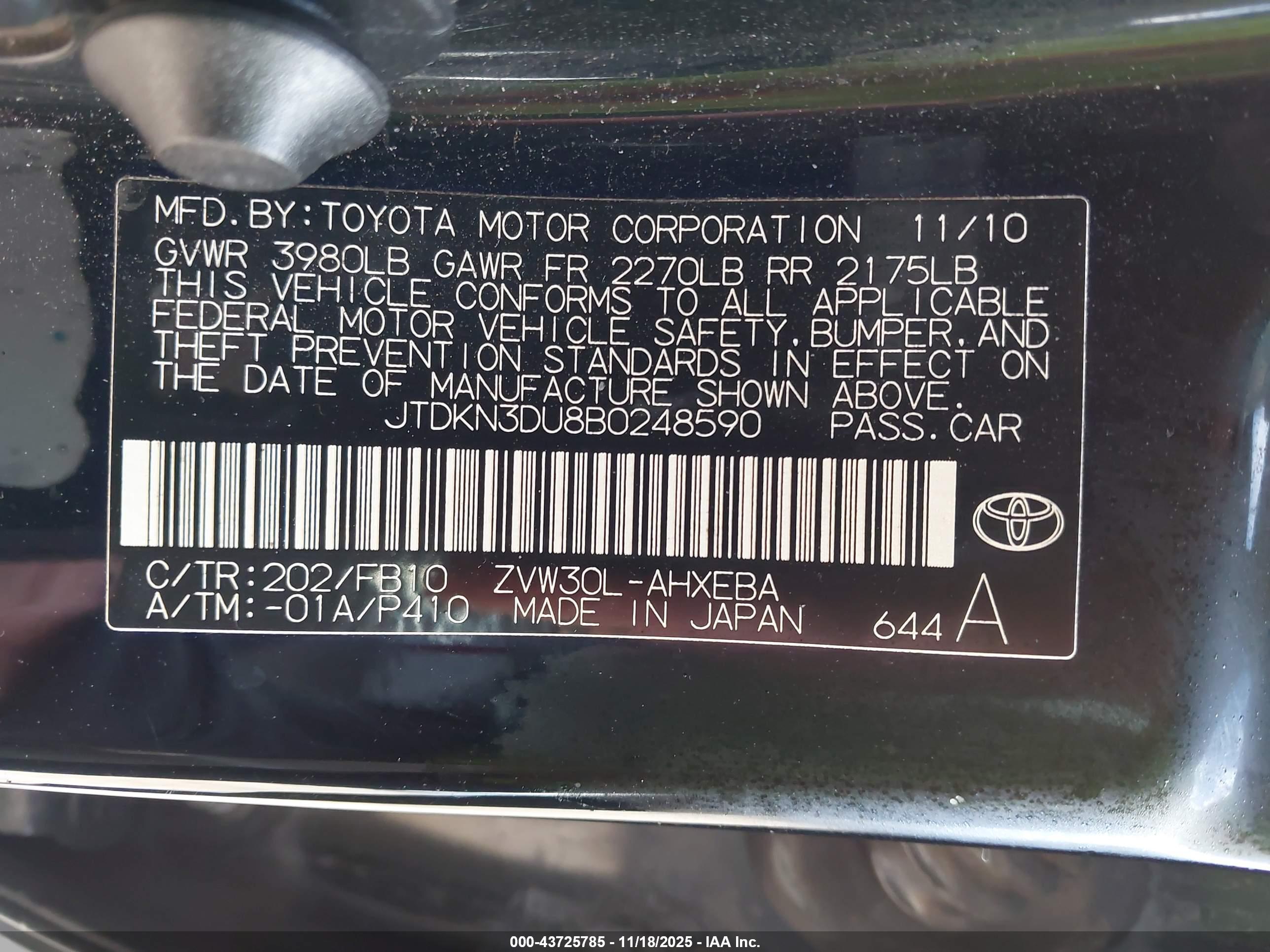 TOYOTA PRIUS image 9