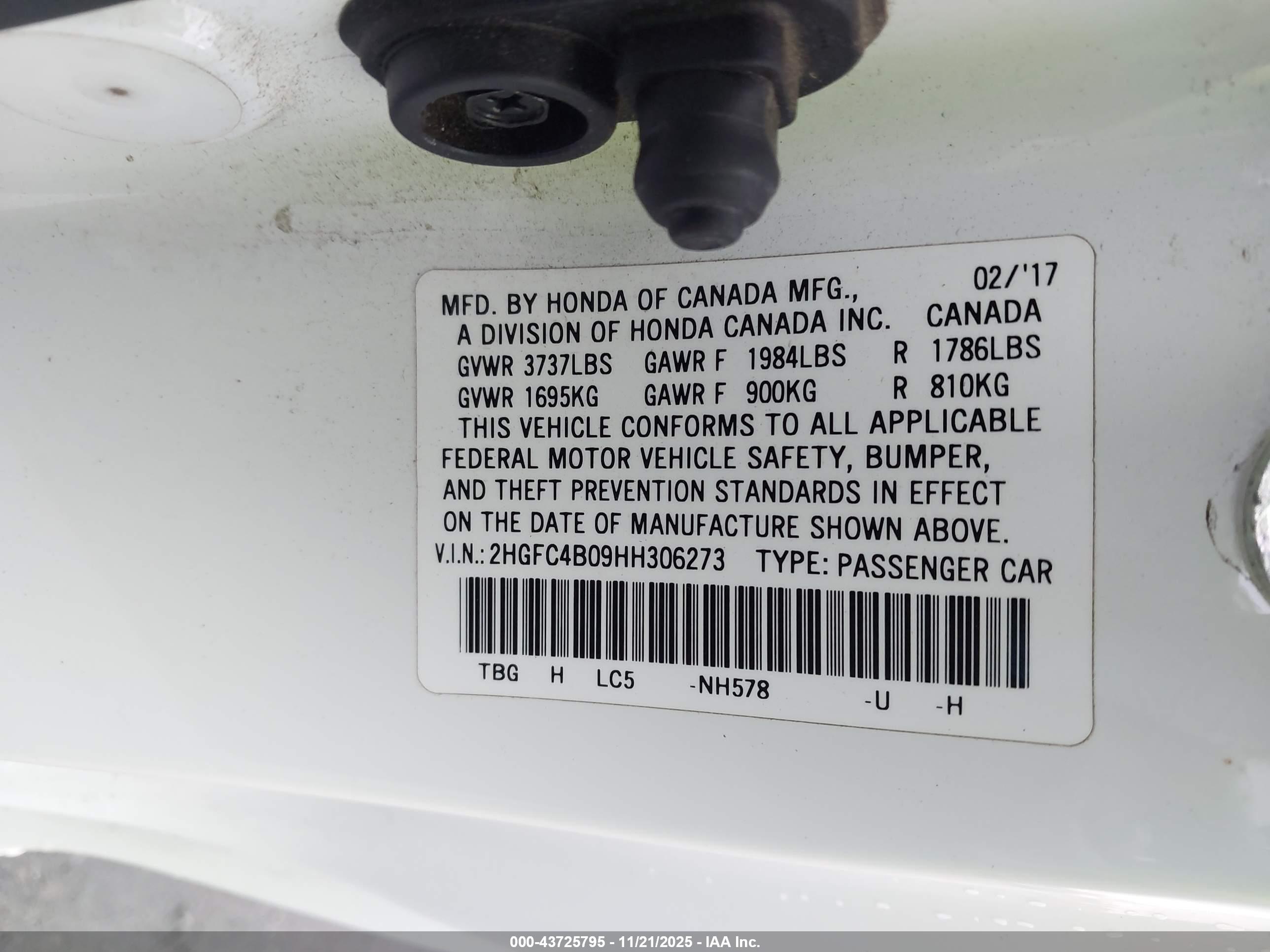 HONDA CIVIC image 9
