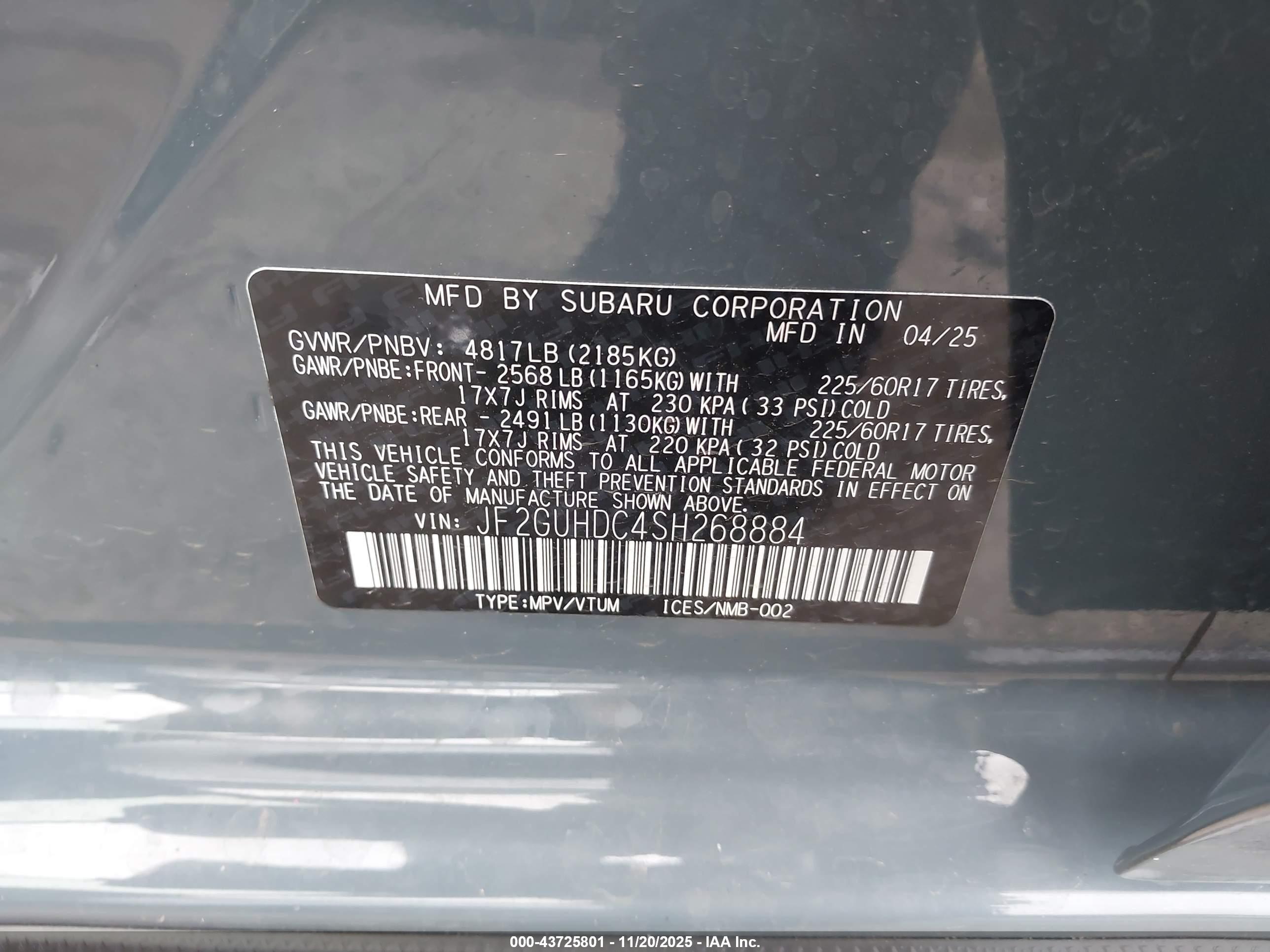 SUBARU CROSSTREK image 9
