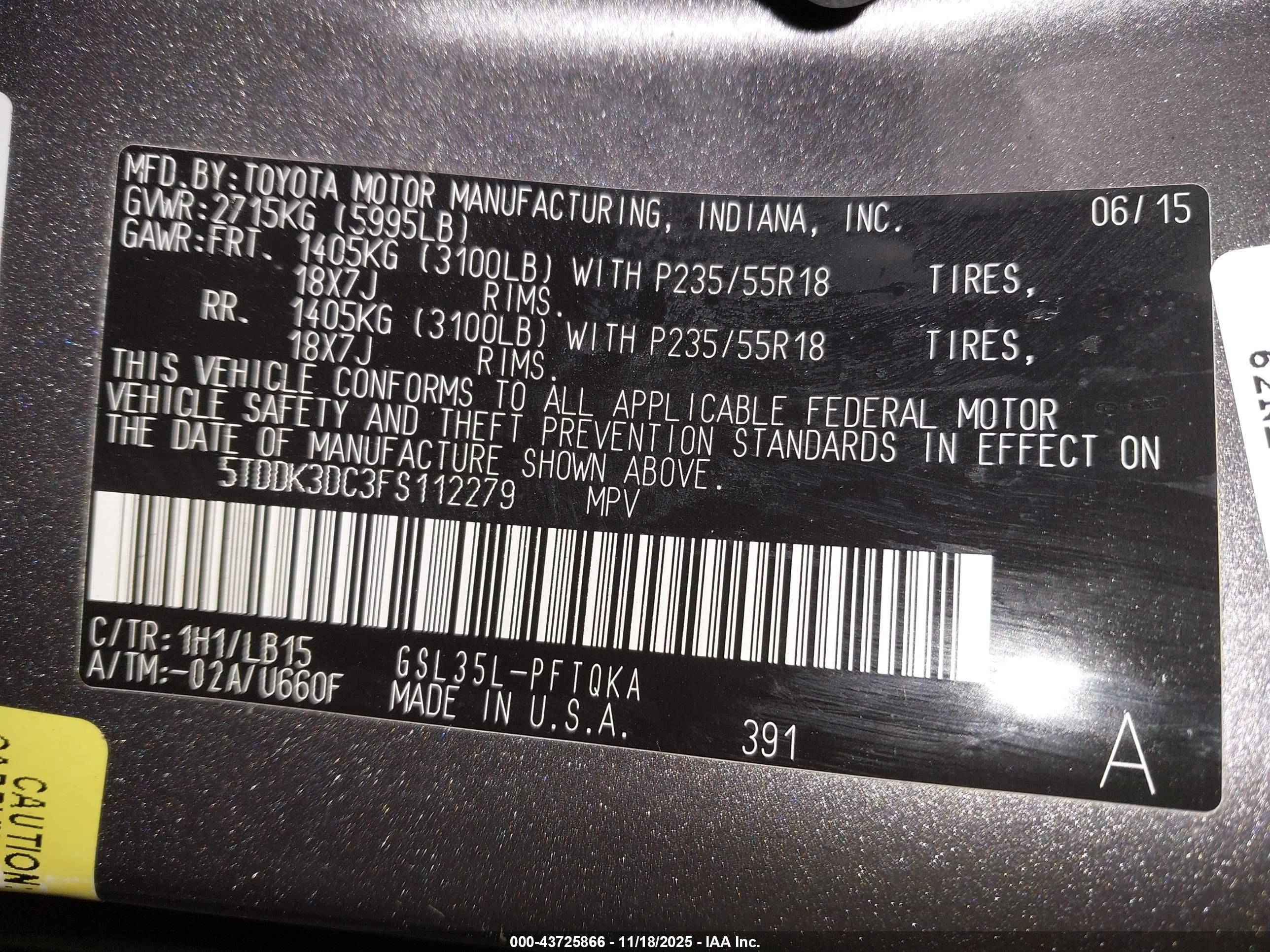 TOYOTA SIENNA image 9