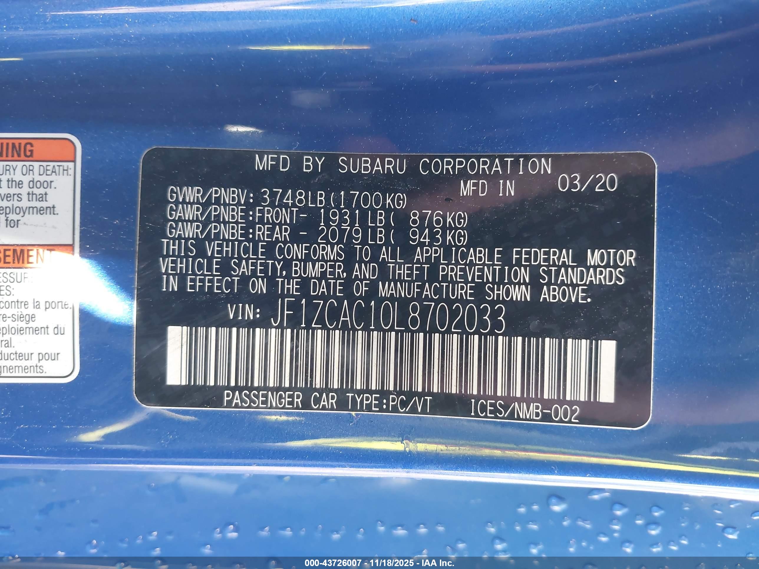 SUBARU BRZ image 9