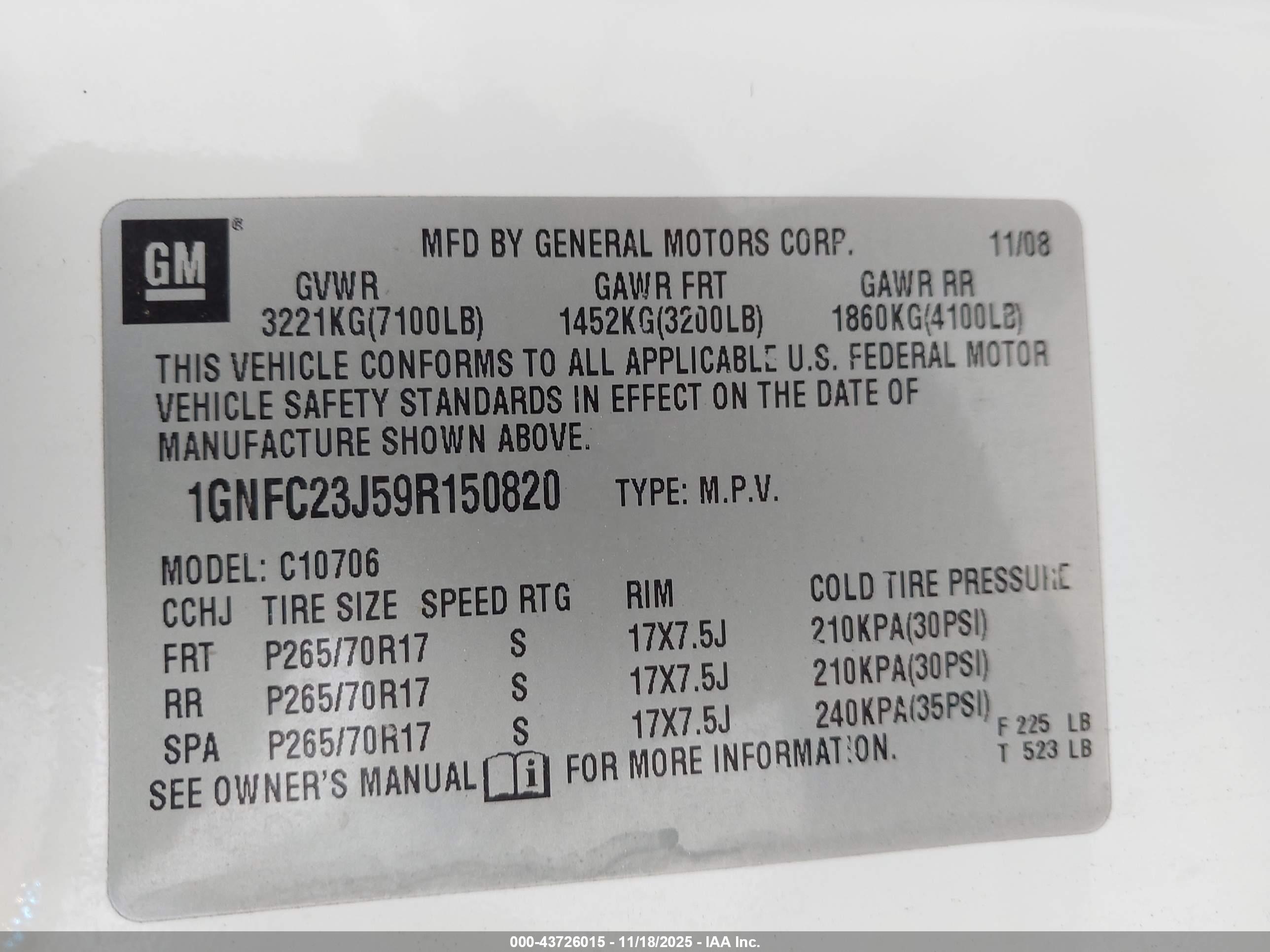 CHEVROLET TAHOE image 9