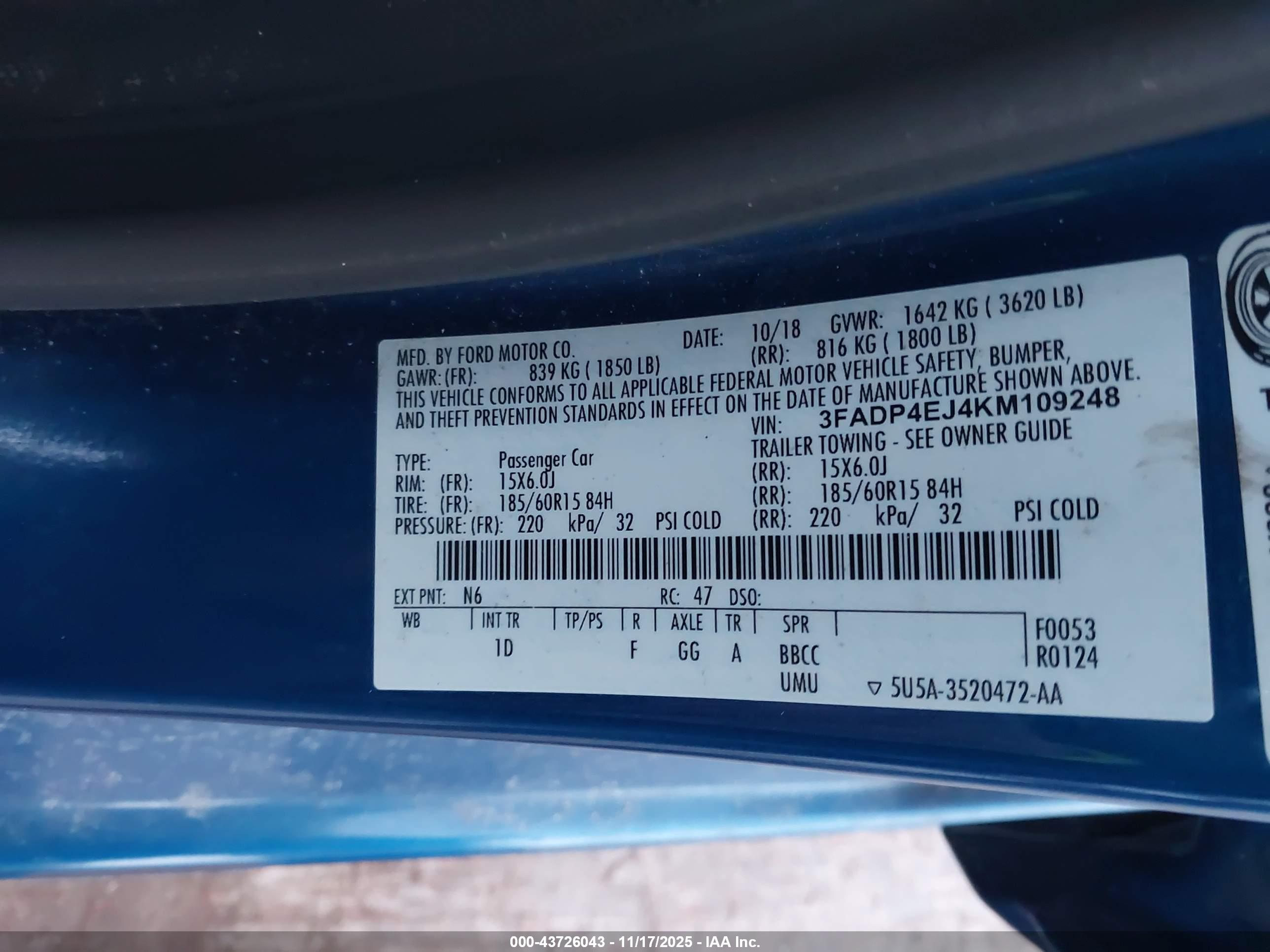 FORD FIESTA image 9