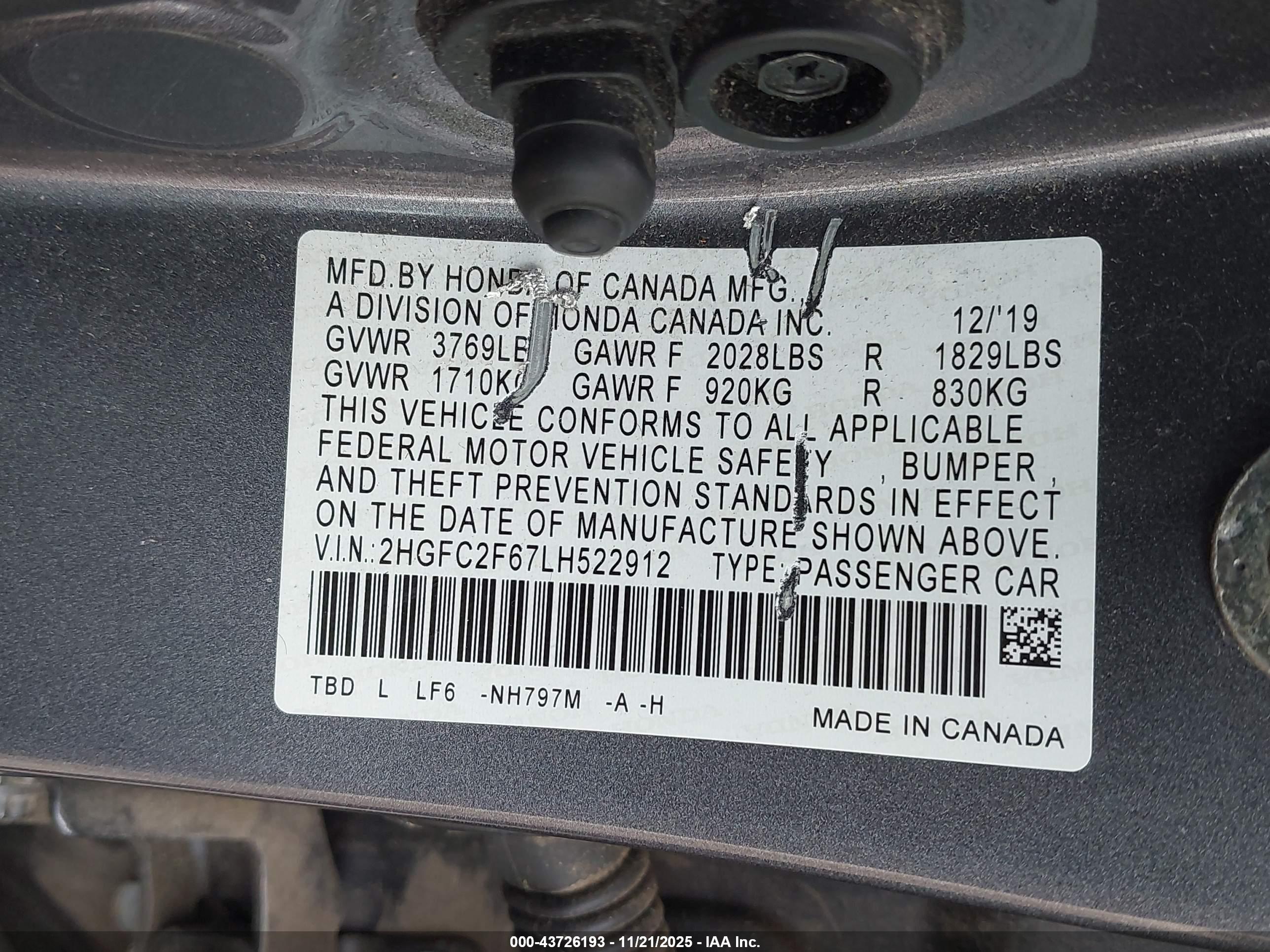 HONDA CIVIC image 9