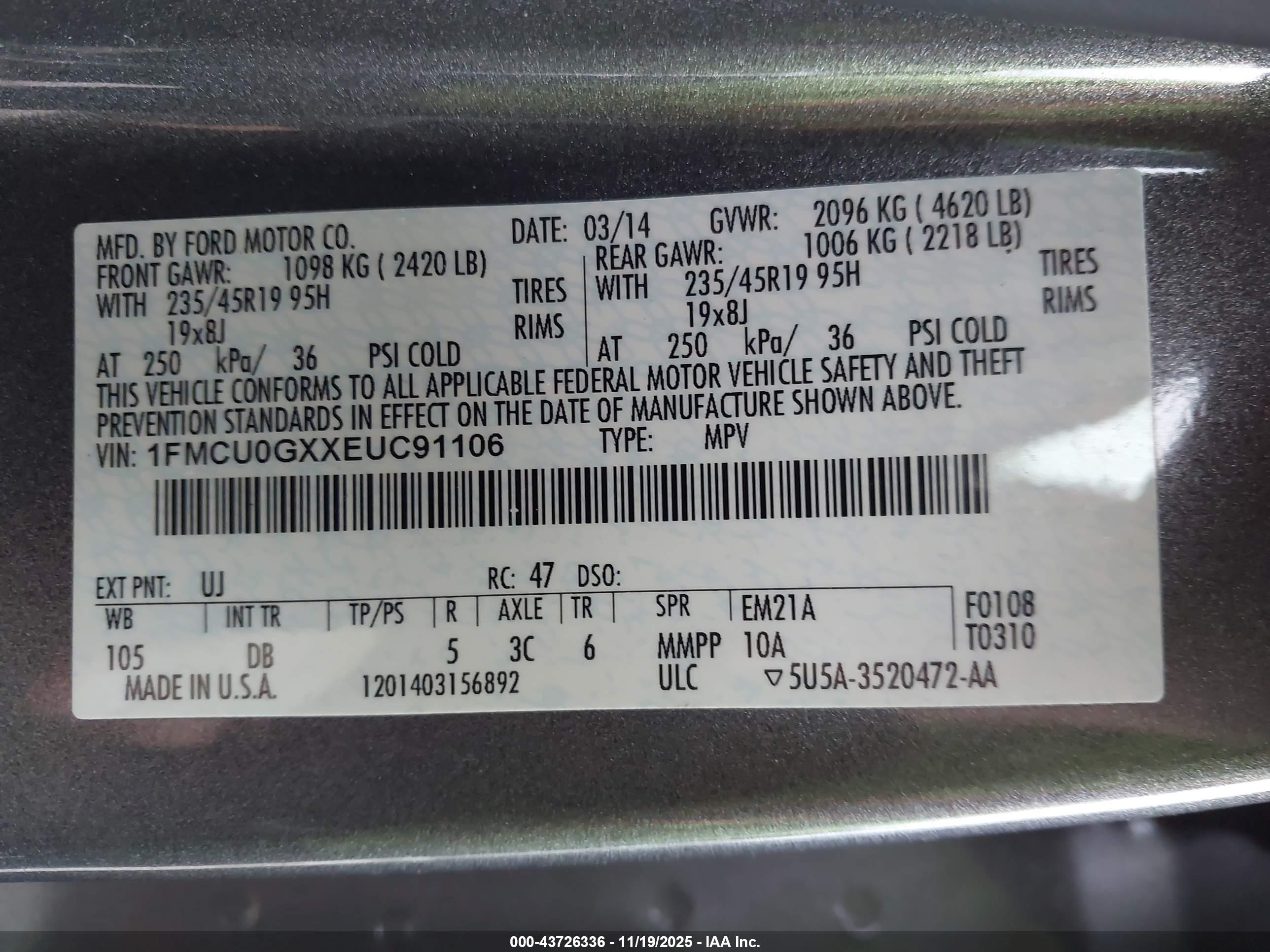 FORD ESCAPE image 9