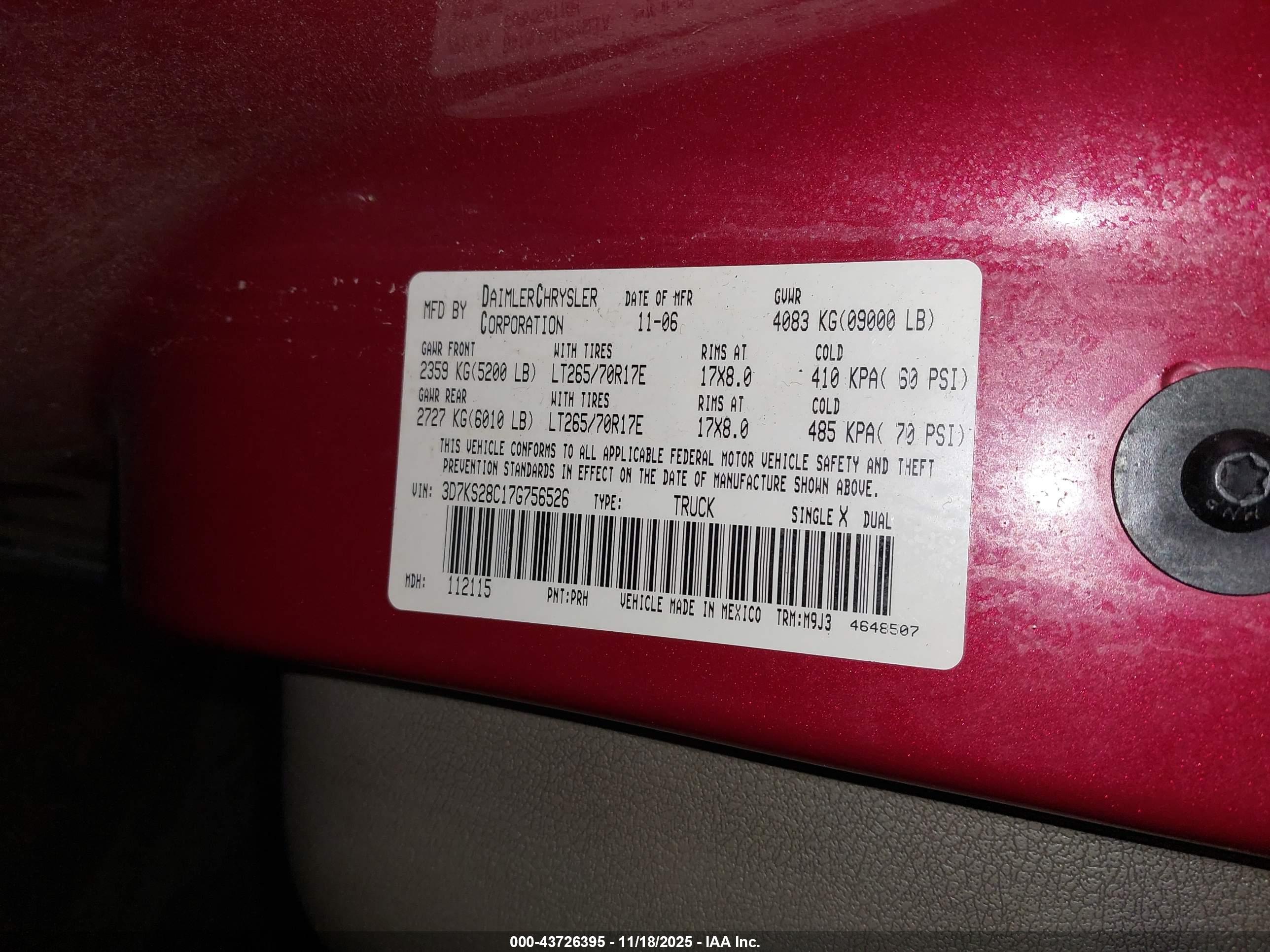 DODGE RAM image 9