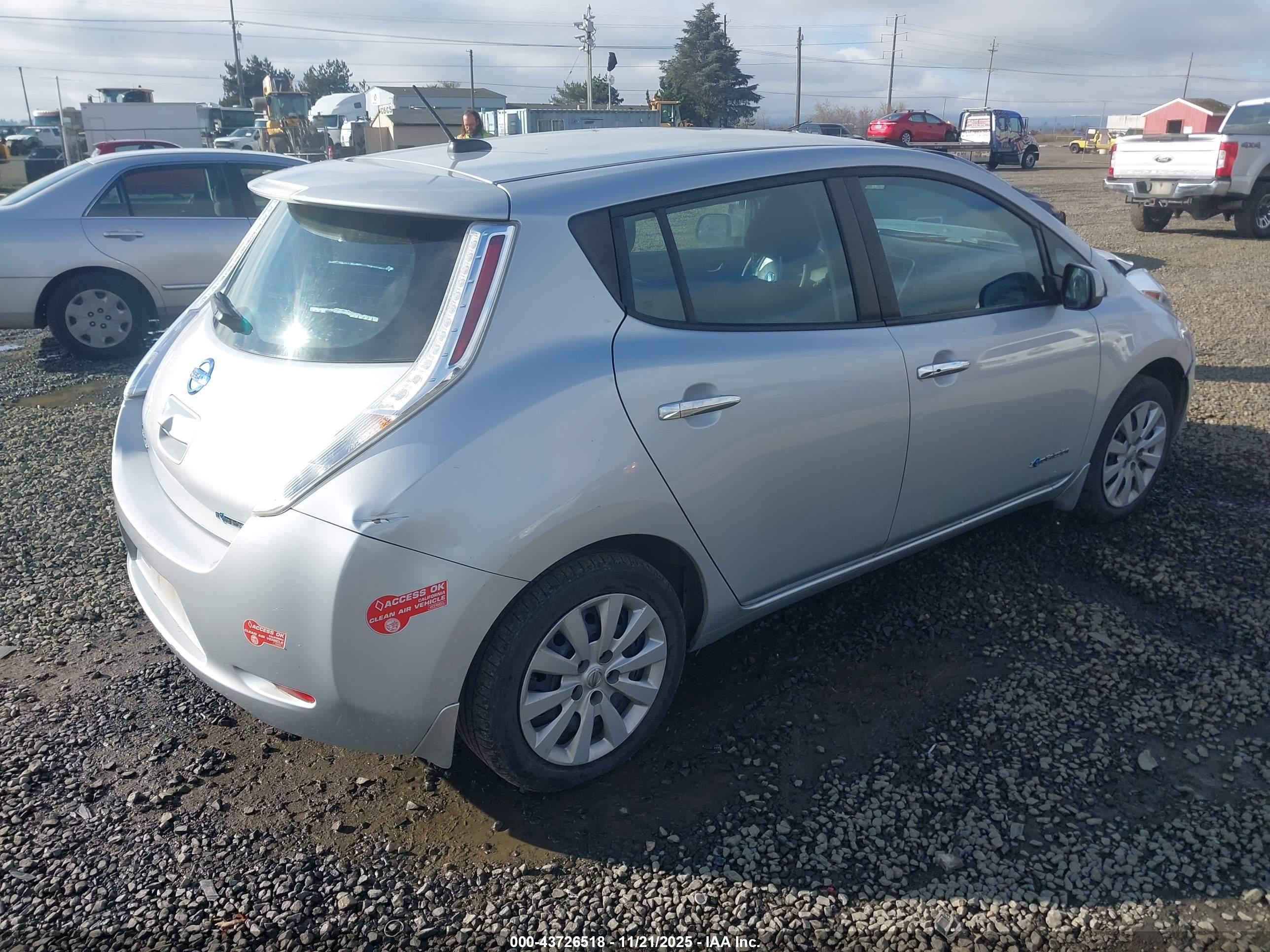 NISSAN LEAF image 4